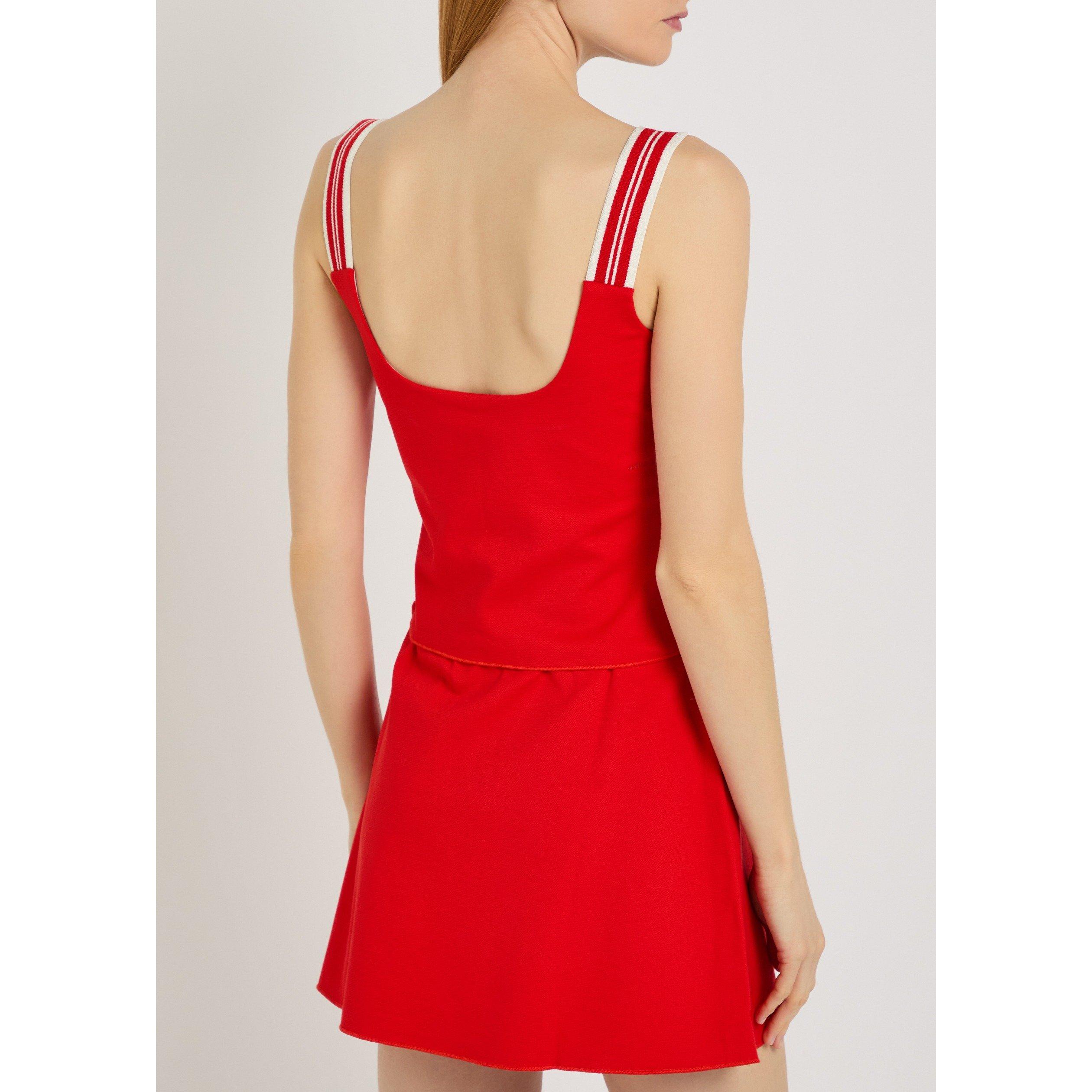 RED - Spence - Women's T Court Stretch Cotton Slim-Fit Performance Vest - 3