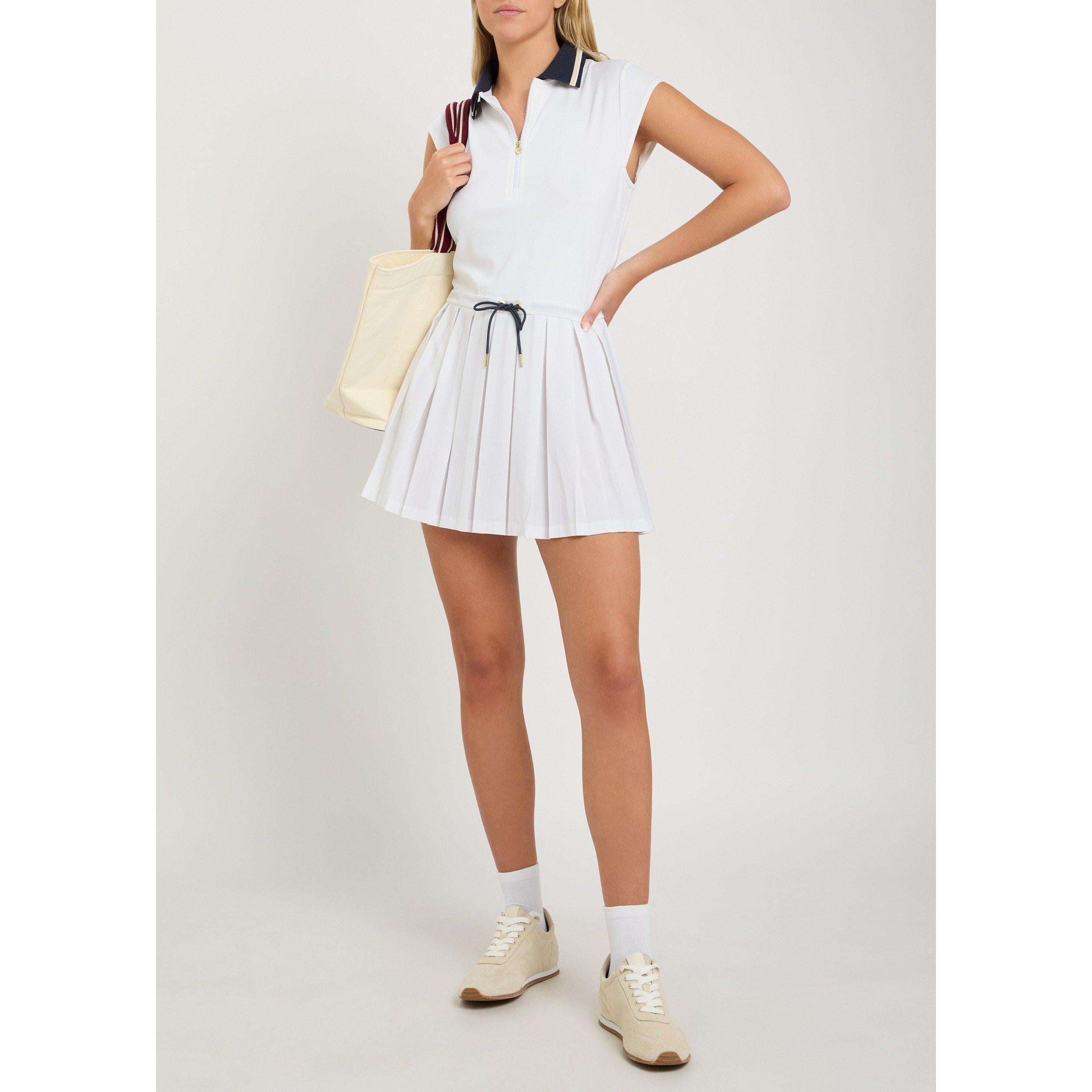 WHITE AND BLUE - Varley - NICO COURT DRESS 32 - 5