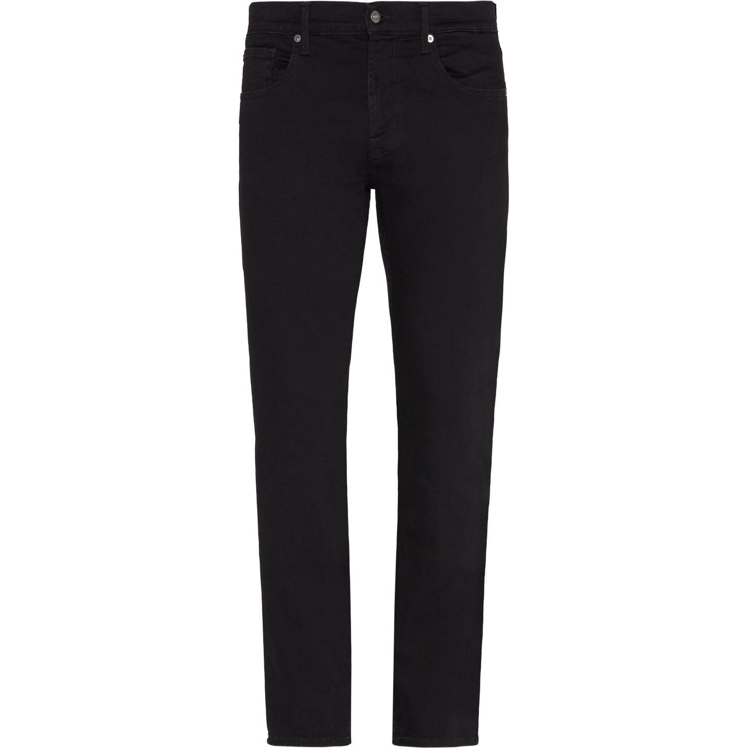 Legend Black - 7 For All Mankind - Men's Slimmy Straight Leg Jeans - 1