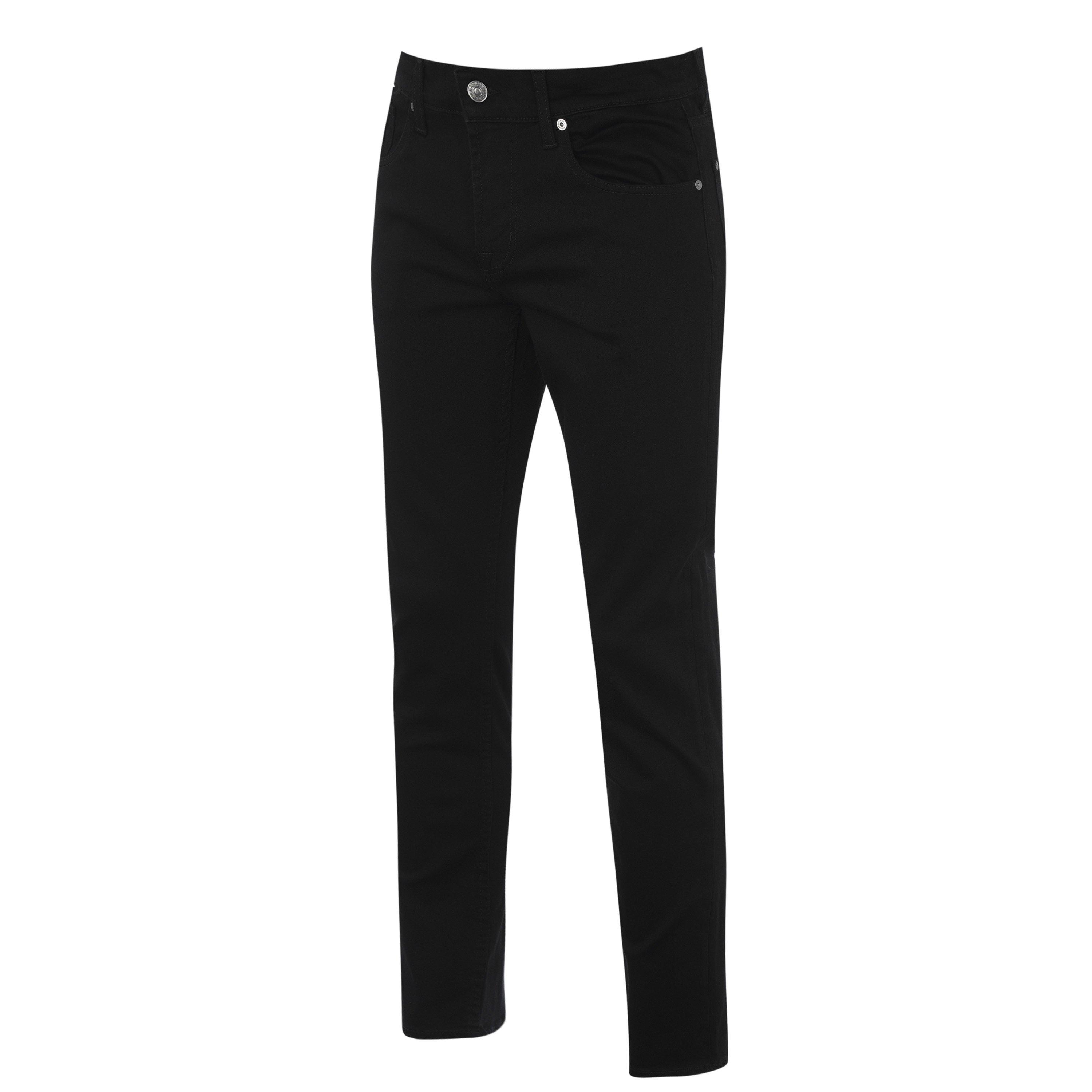 Legend Black - 7 For All Mankind - Men's Slimmy Straight Leg Jeans - 7