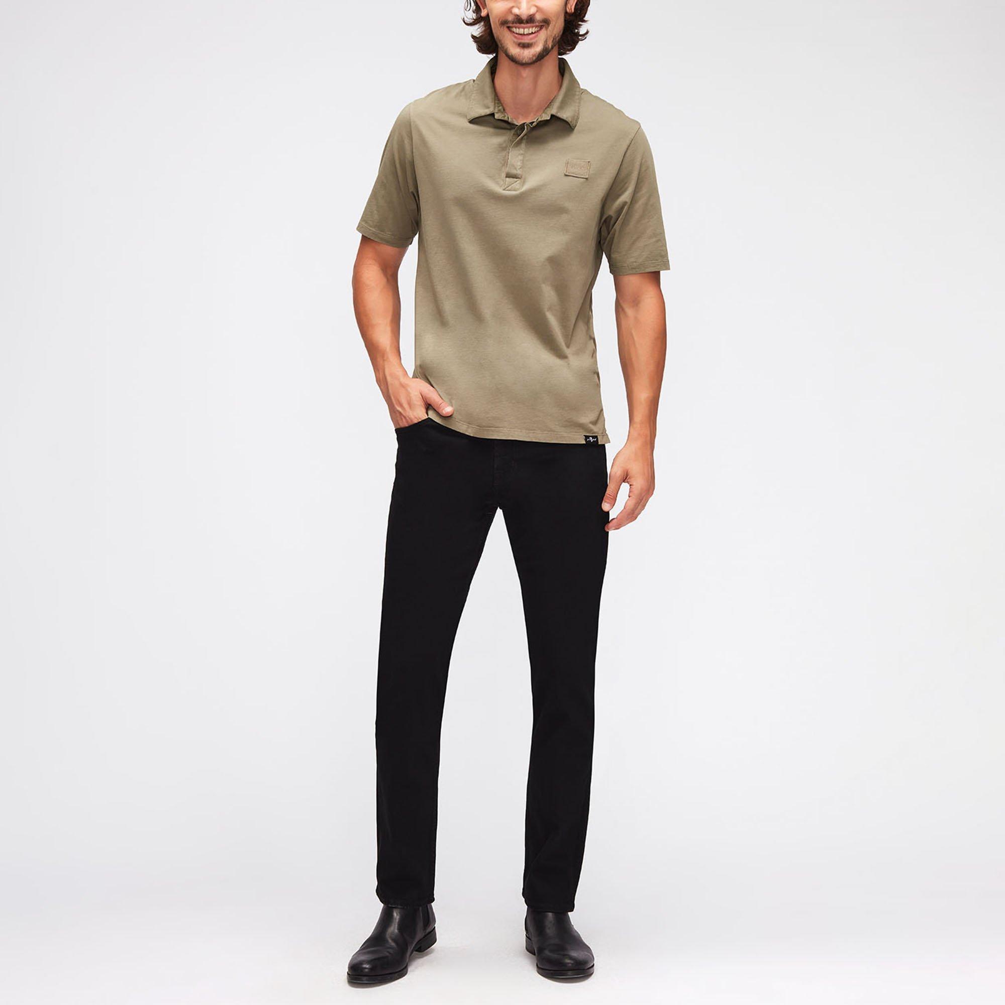 Legend Black - 7 For All Mankind - Men's Slimmy Straight Leg Jeans - 3