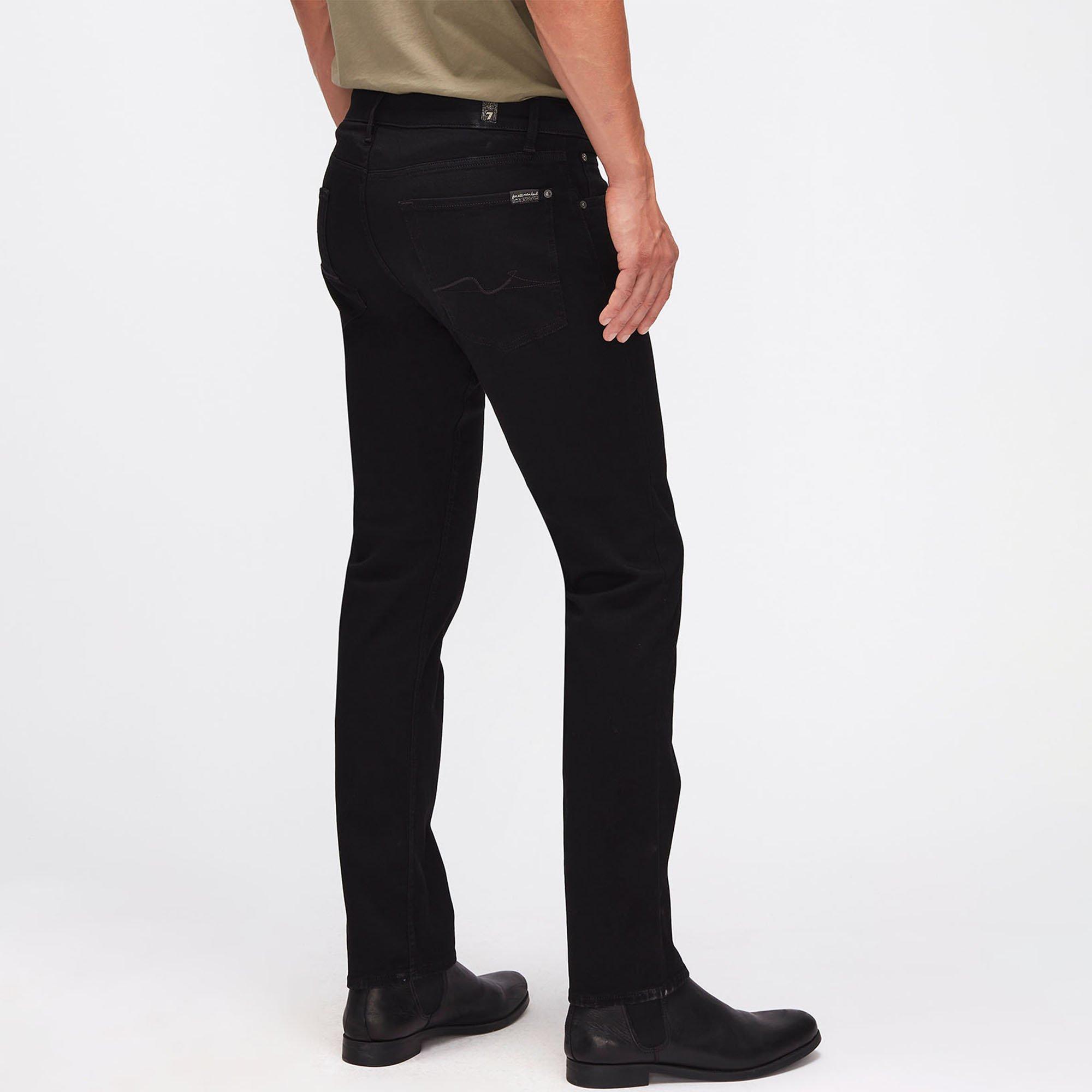 Legend Black - 7 For All Mankind - Men's Slimmy Straight Leg Jeans - 4