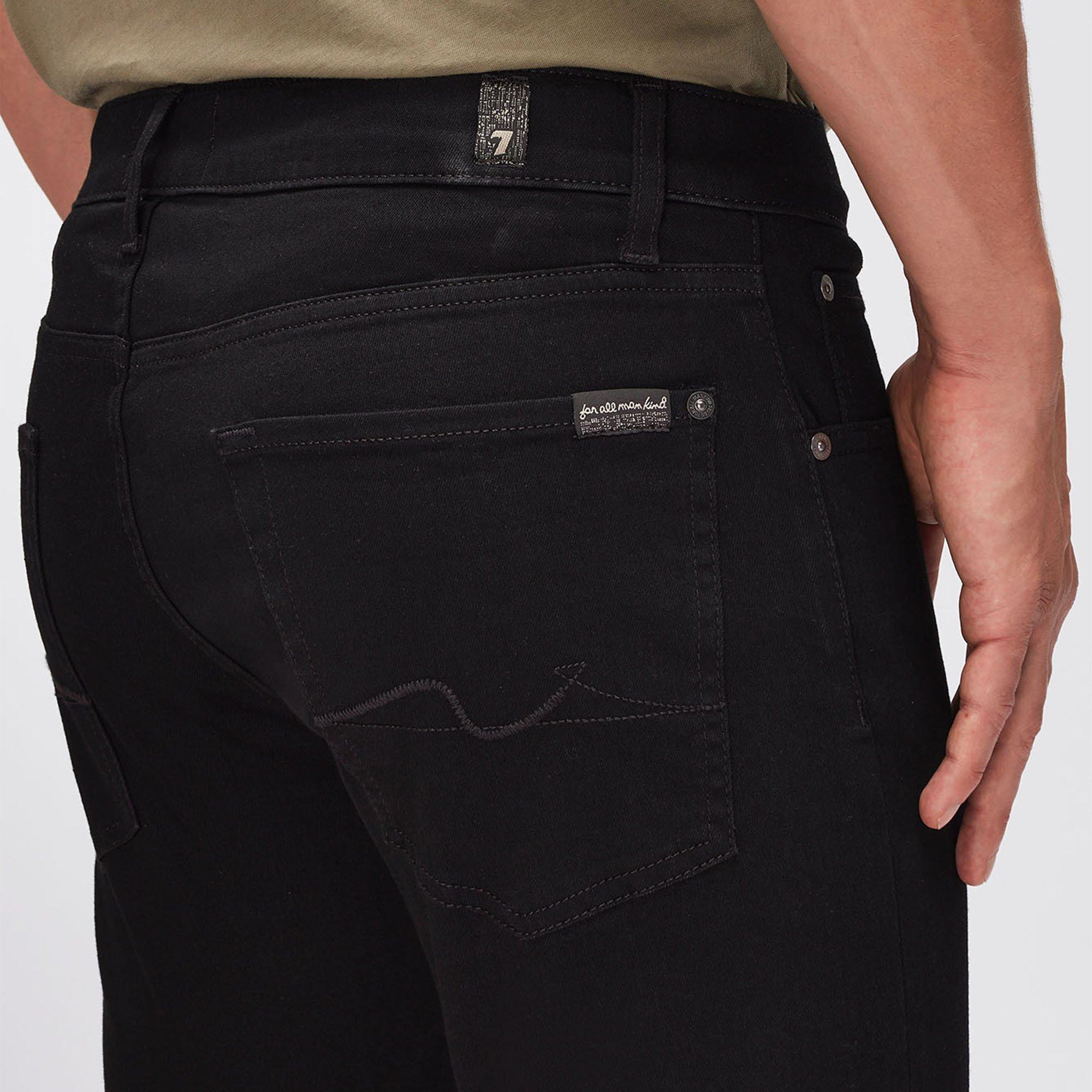 Legend Black - 7 For All Mankind - Men's Slimmy Straight Leg Jeans - 5
