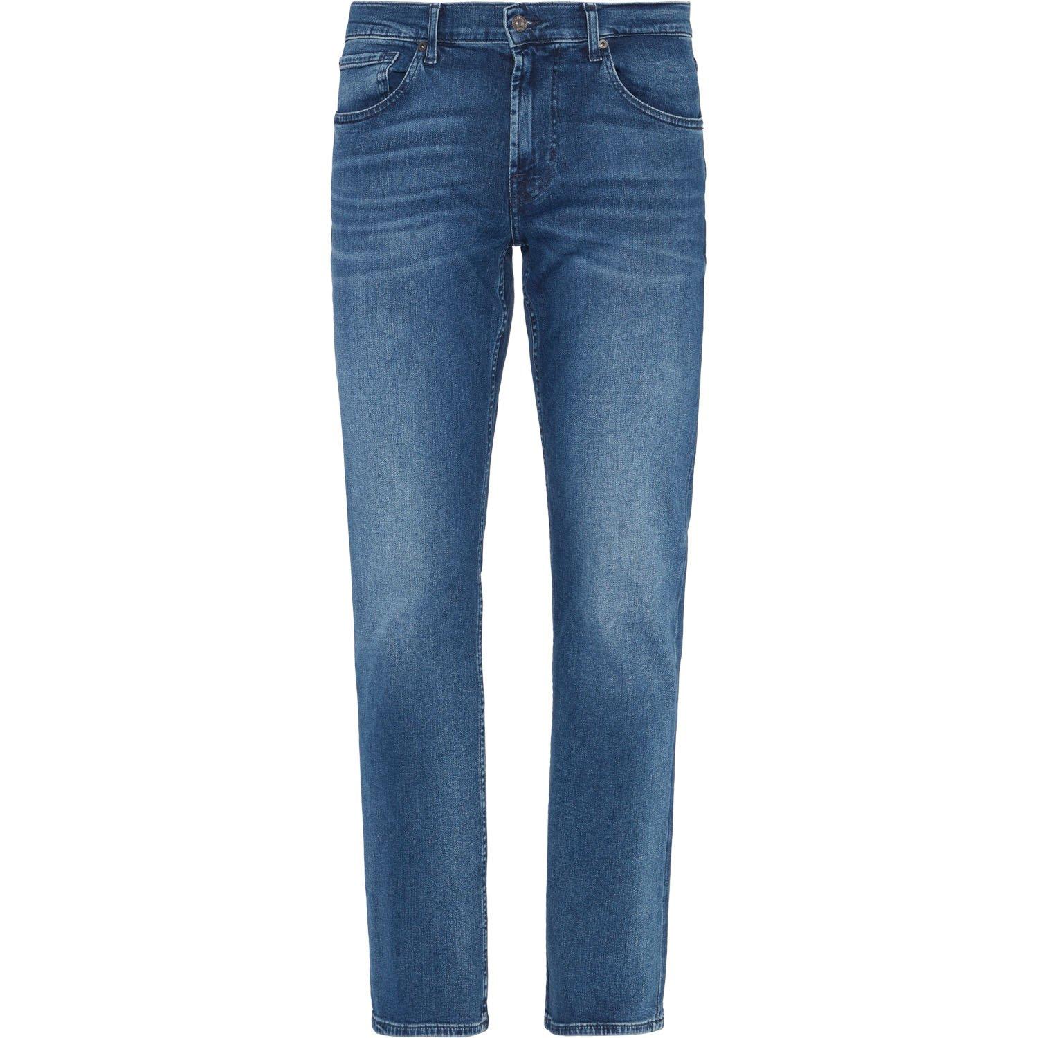 7 For All Mankind Men's Slimmy Straight Leg Jeans - Legend Dk Blue - 38W R