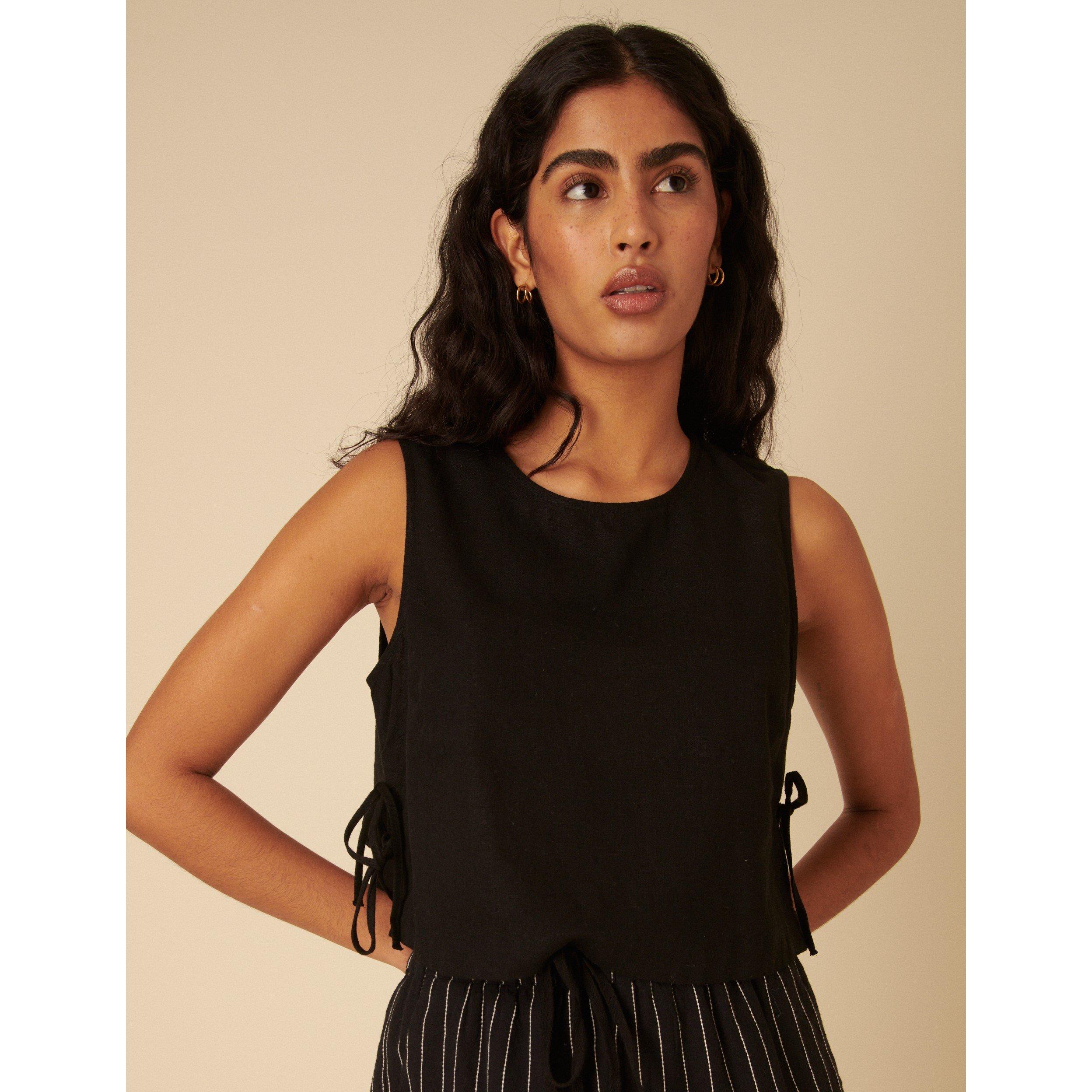 Black - Nobodys Child - Women's Verity Crop Top - 1
