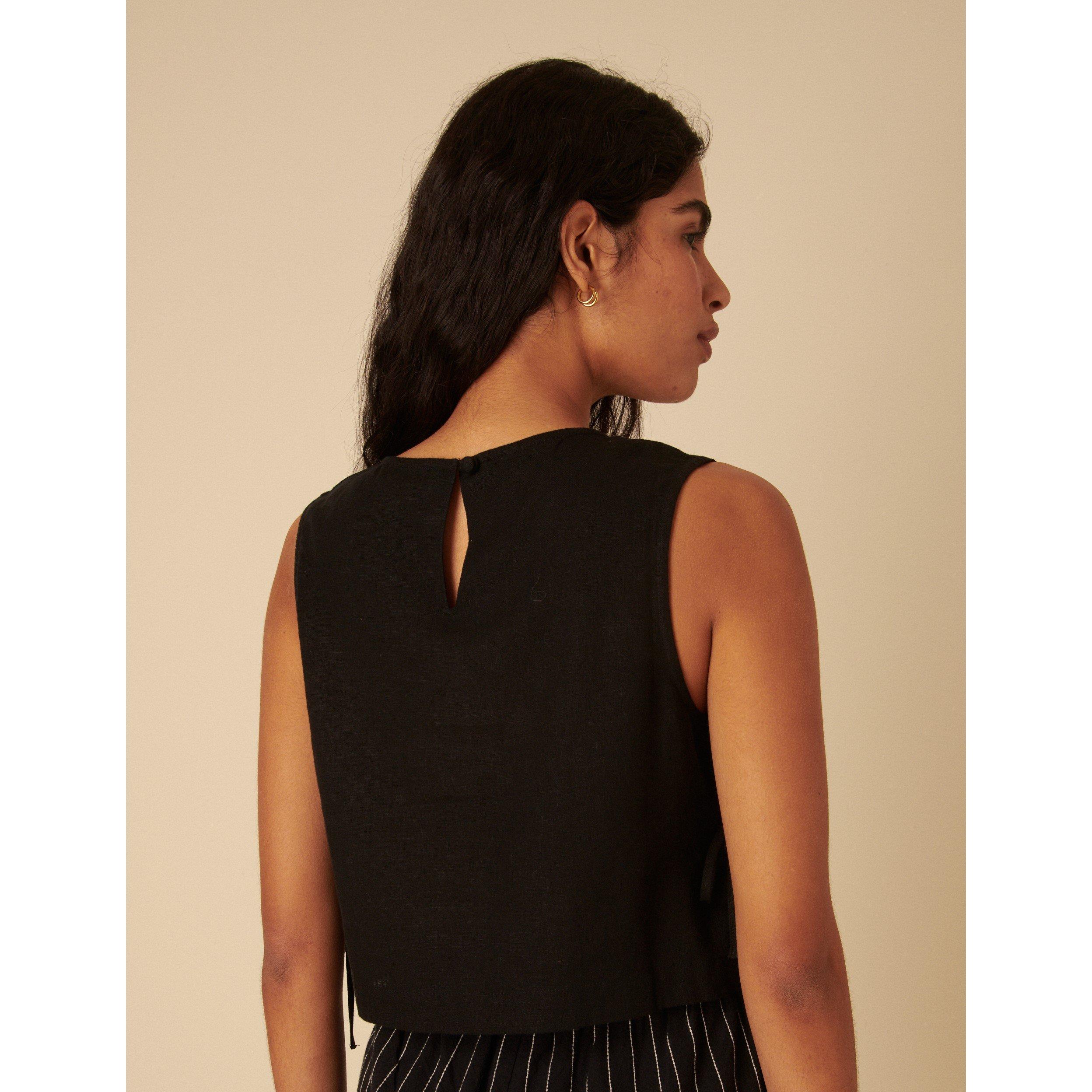Black - Nobodys Child - Women's Verity Crop Top - 4