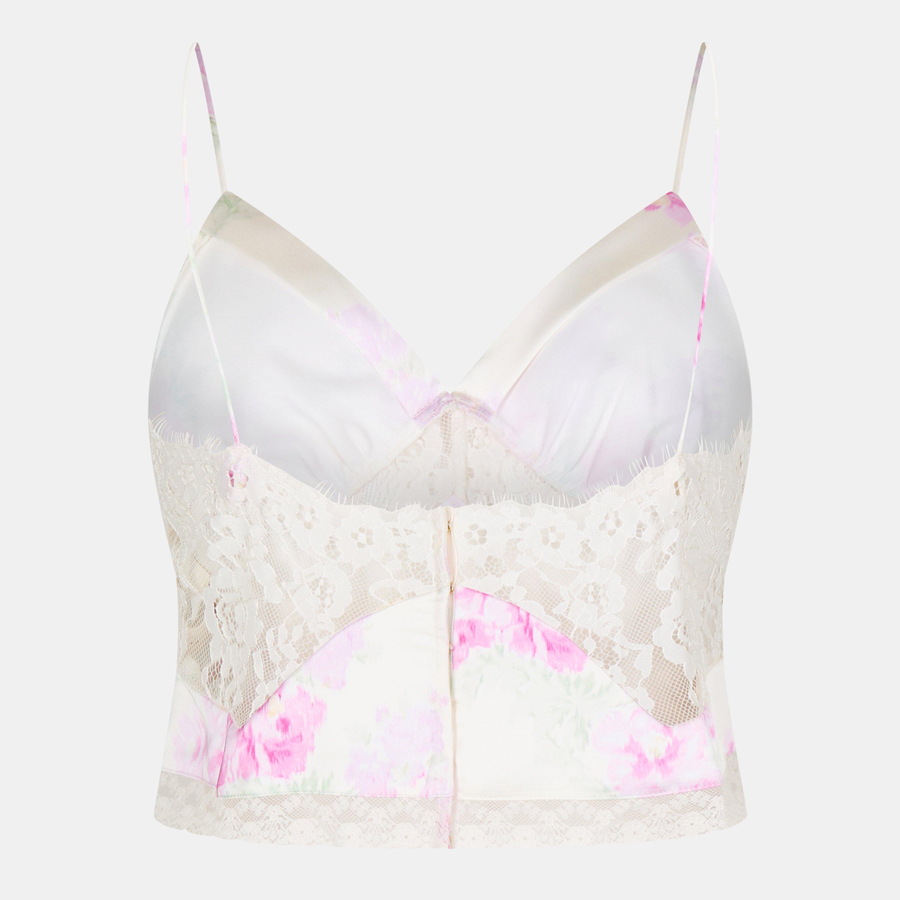 Vanilla Sorbet - LoveshackFancy - Women's Love Spritely Crop Top - 2