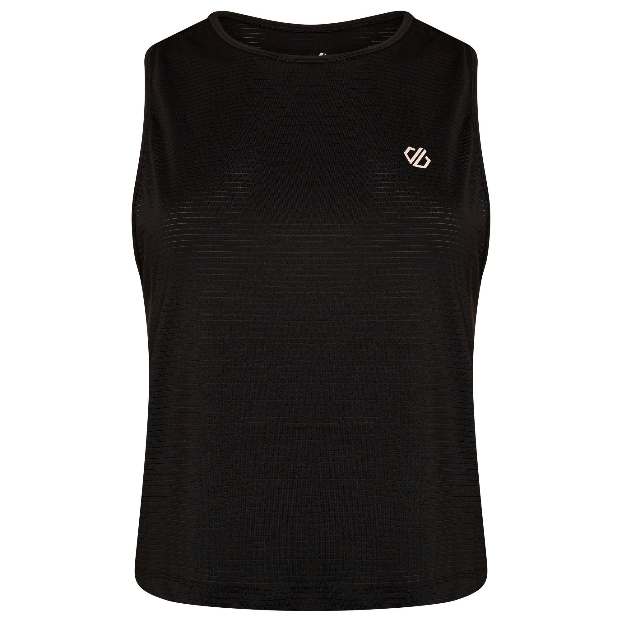 Black - Dare 2b - Mediate Cropped Vest Crop Top Womens - 5