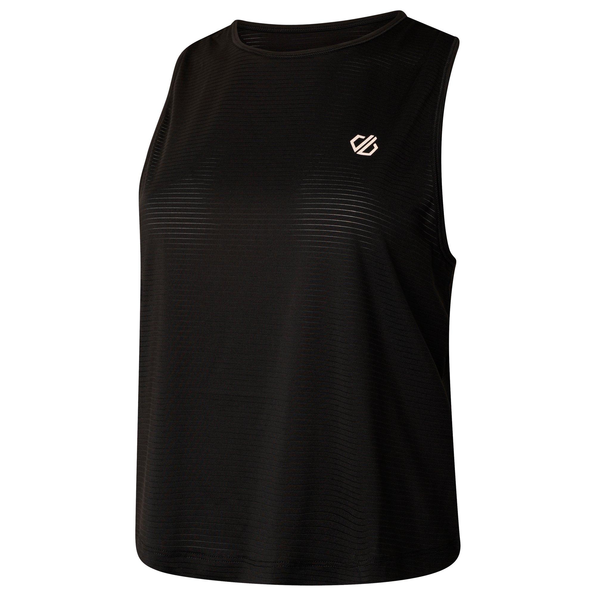 Black - Dare 2b - Mediate Cropped Vest Crop Top Womens - 6