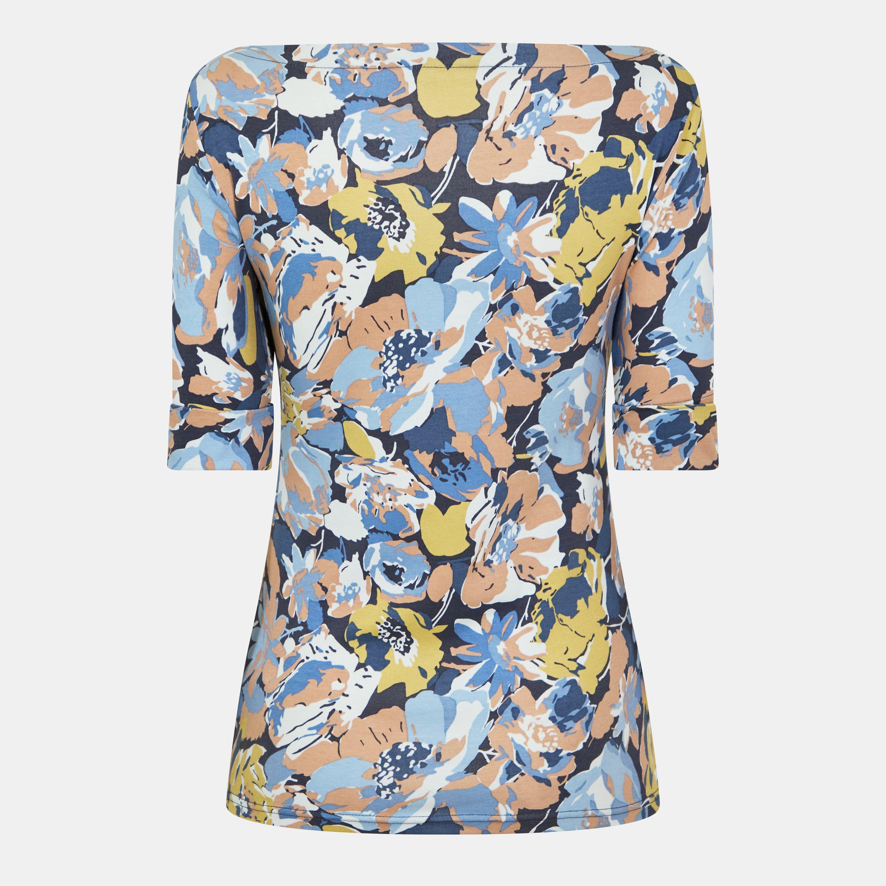 Blue Multi - Lauren by Ralph Lauren - Judy T-Shirt - 2