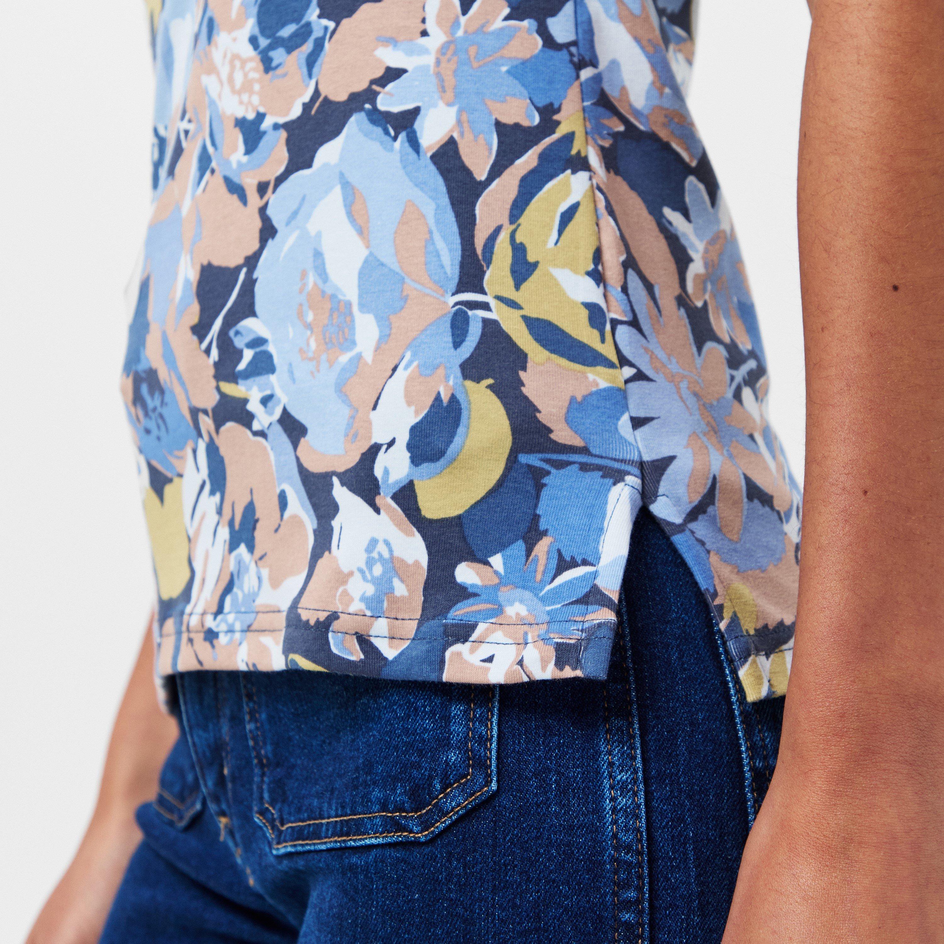 Blue Multi - Lauren by Ralph Lauren - Judy T-Shirt - 5