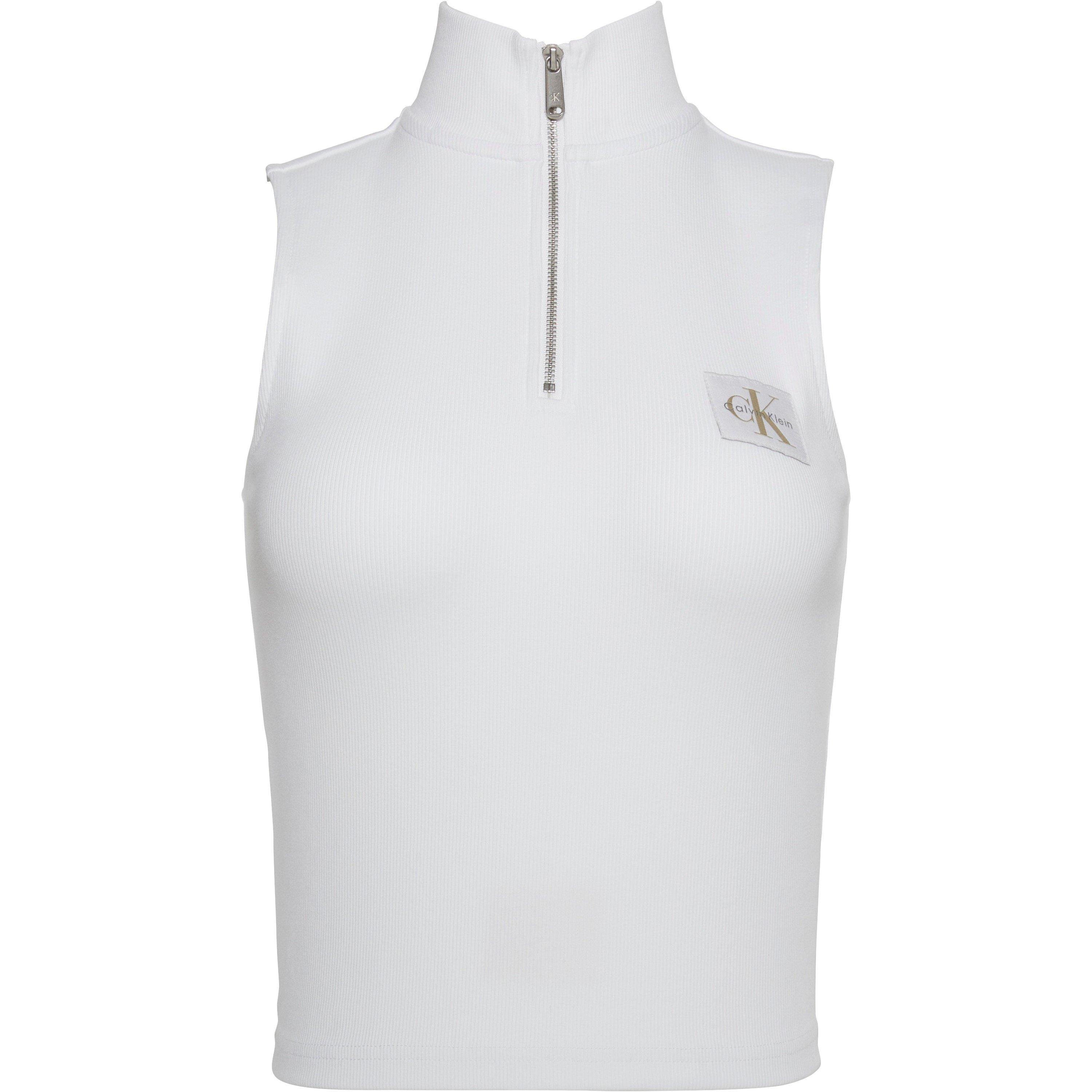 Calvin Klein Jeans Women's Tank Vest - Brilliant White - 12 (M)