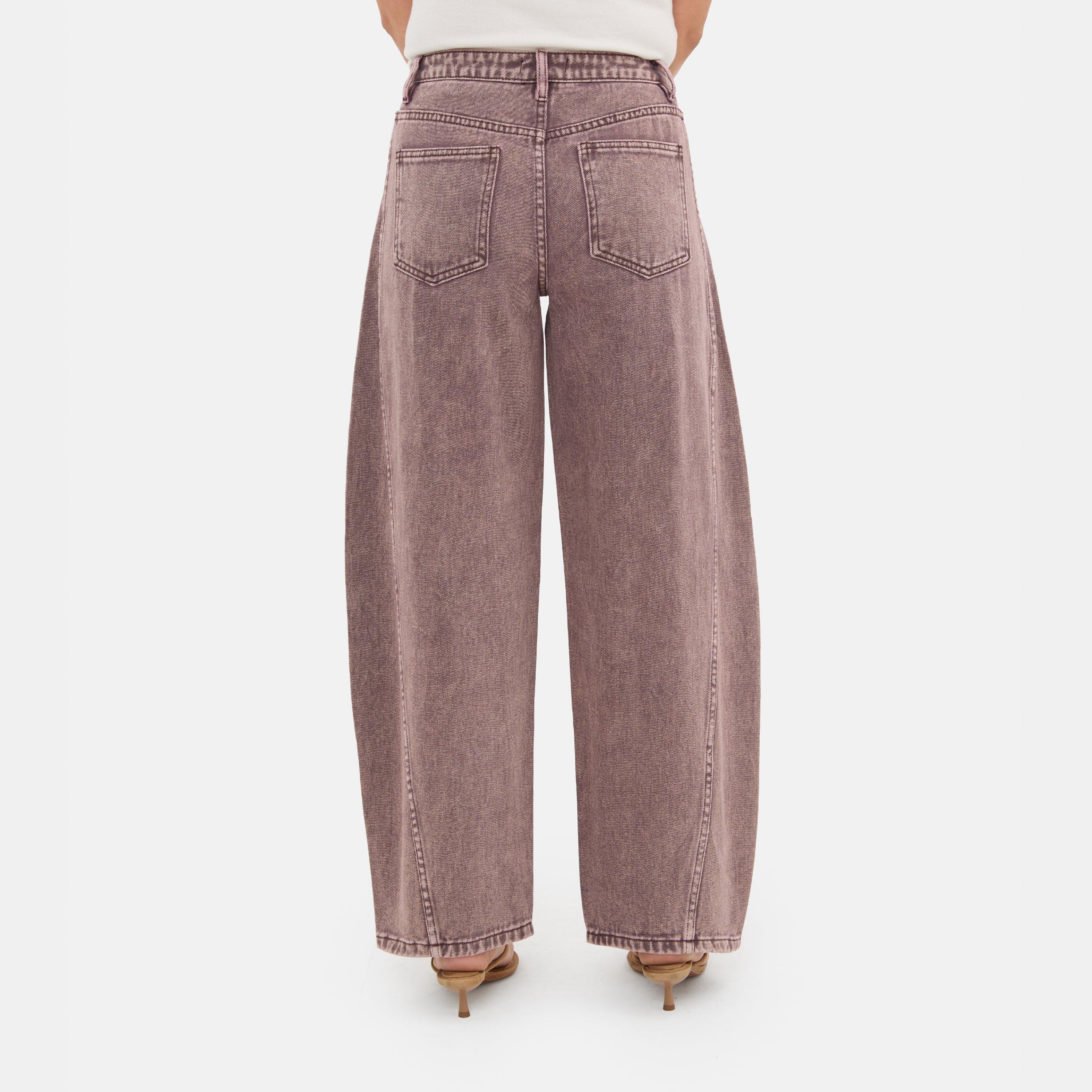 Purple - I Saw It First - Barrel Leg Jean - 4