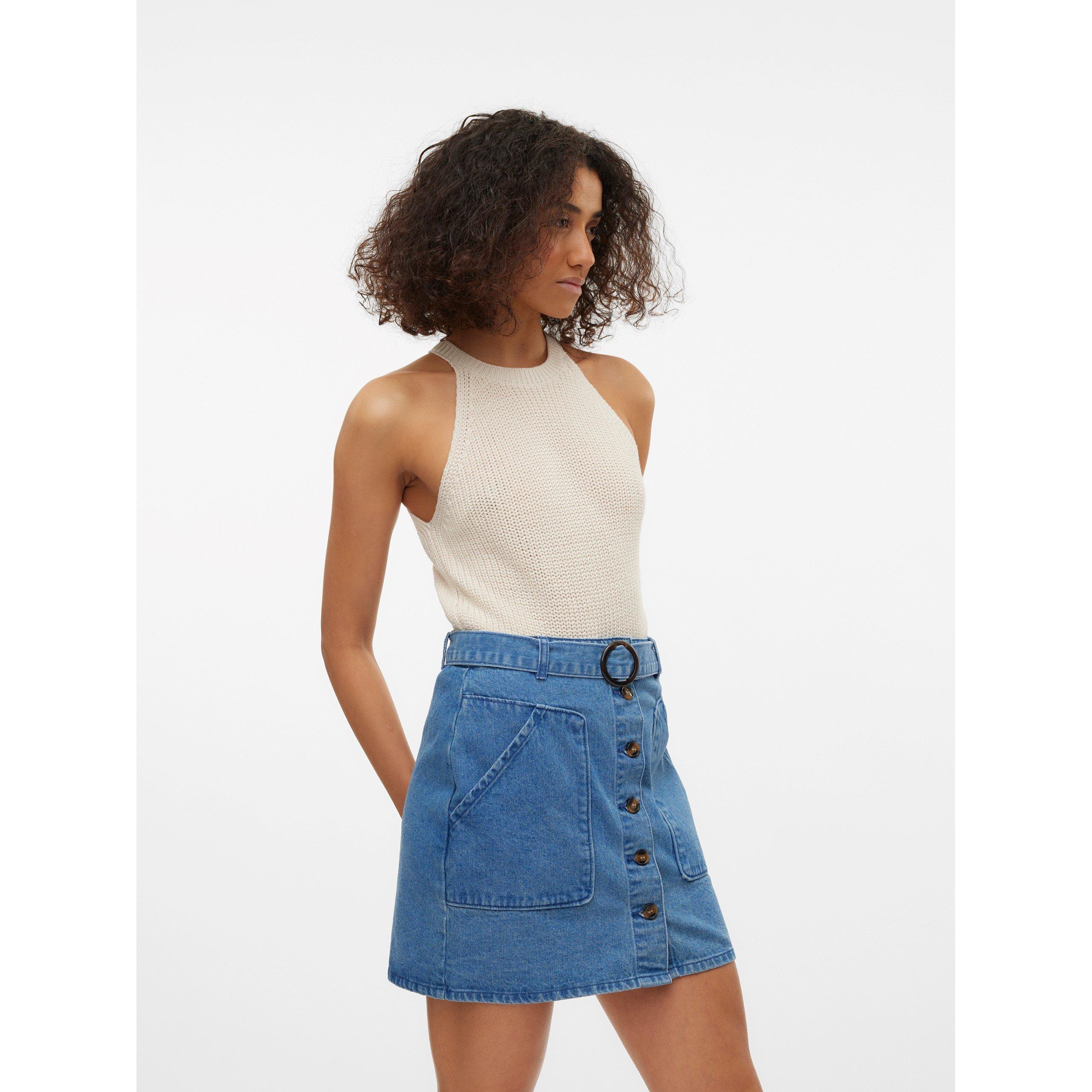 Birch - Vero Moda - Women's Crete Knitted Vest - 2