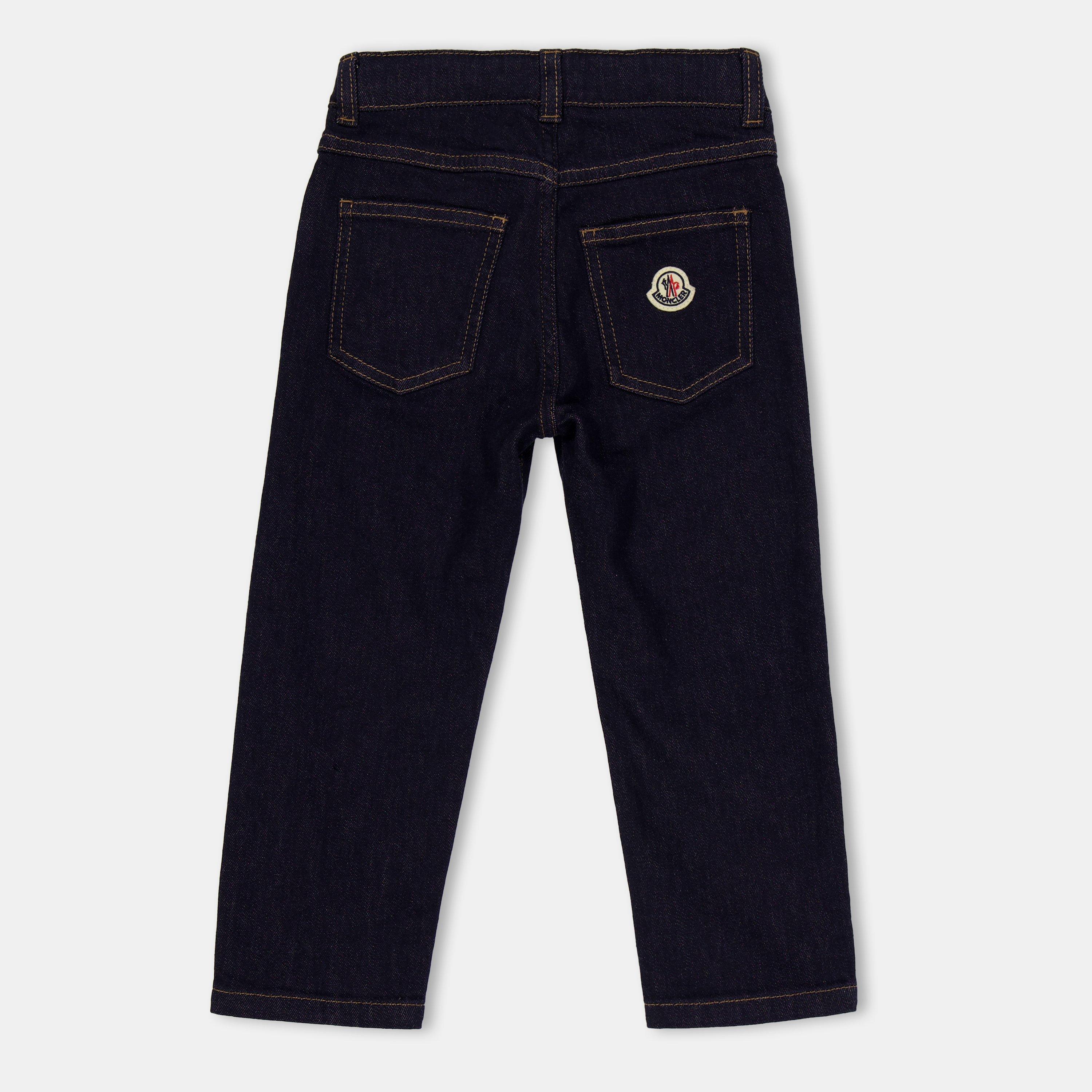 Blue 791 - Moncler - Kids' Straight Leg Jeans - 2