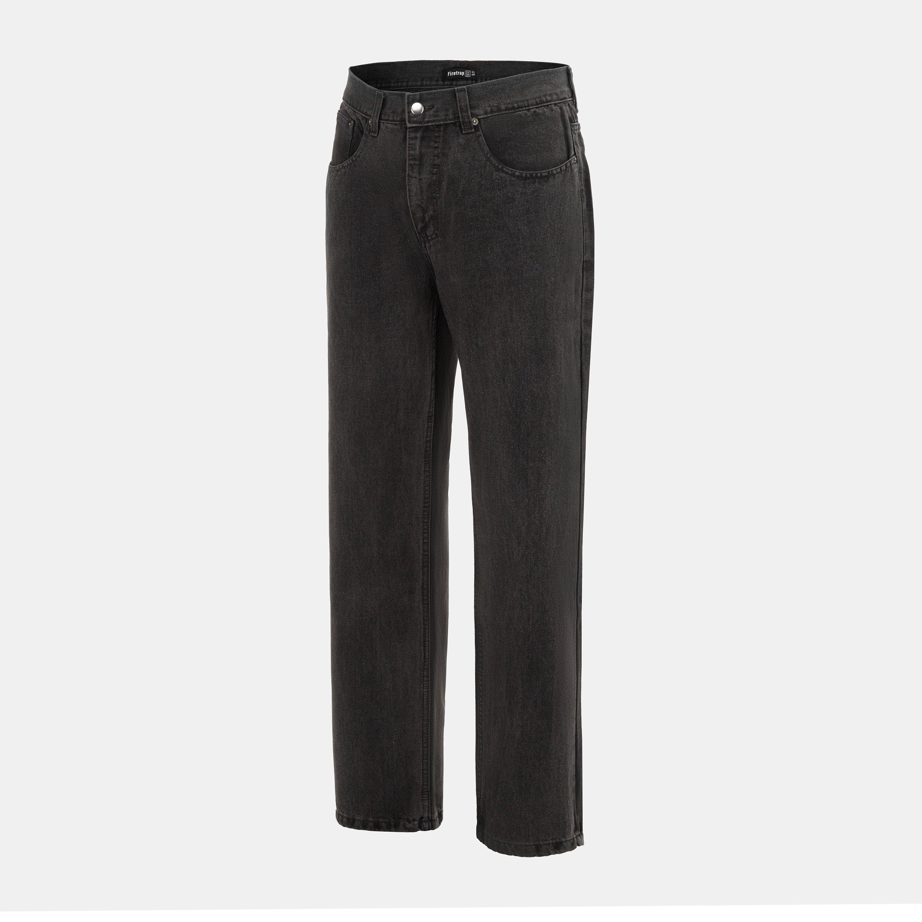 Charcoal - Firetrap - D Jeans Senior - 3