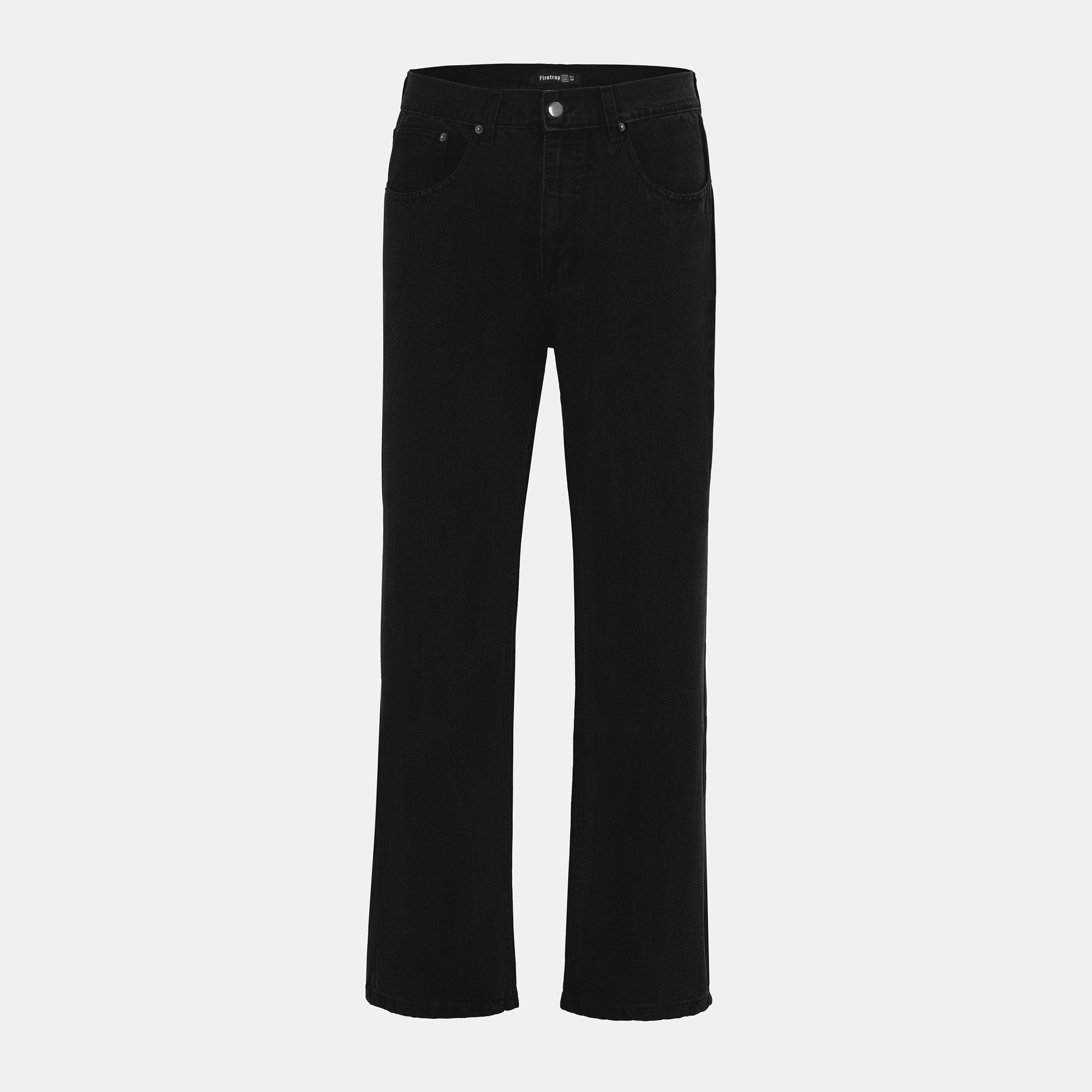 Black - Firetrap - D Jeans Senior - 1