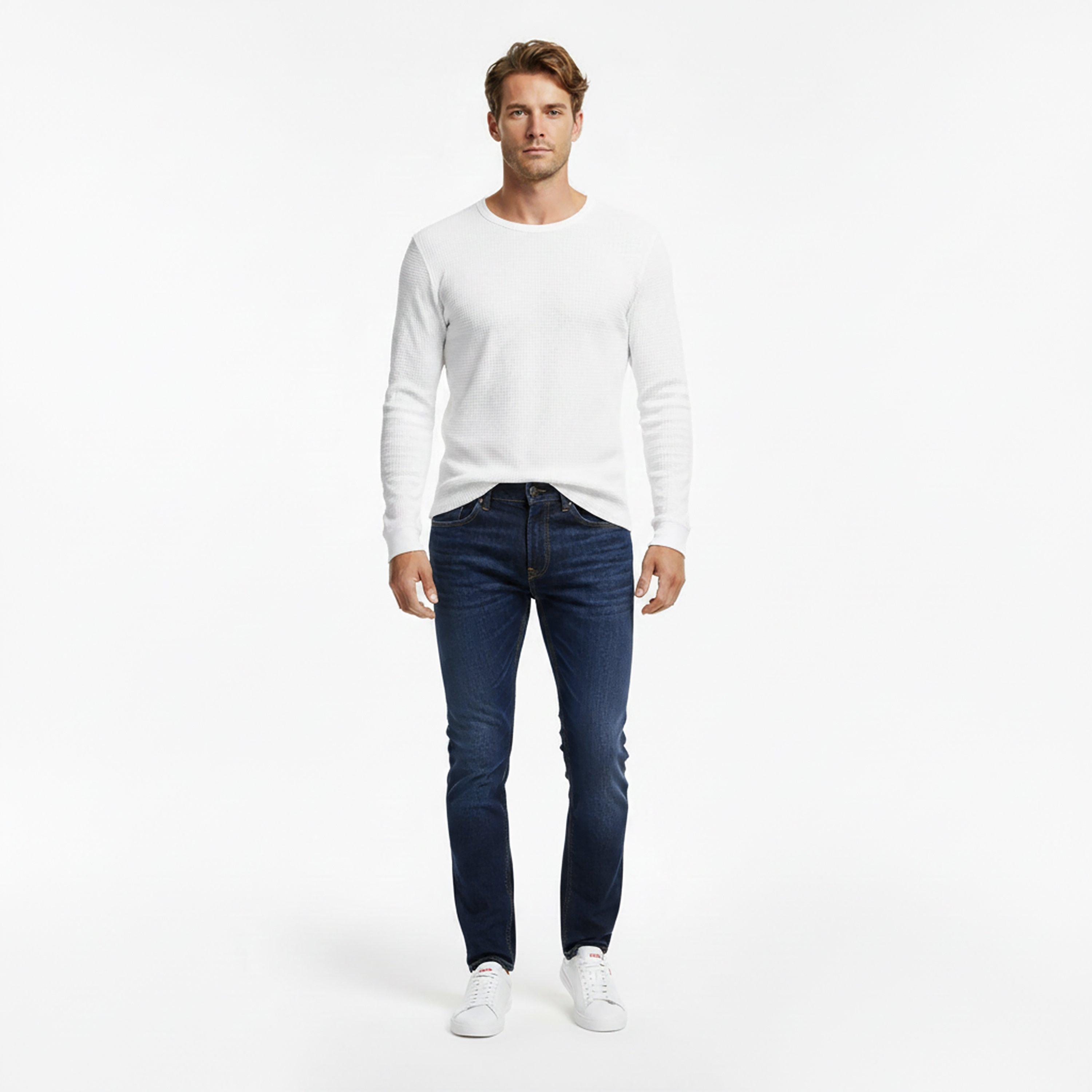 Bleu Foncé 962 - Gant - Gant Regular Jean Sn62 - 5
