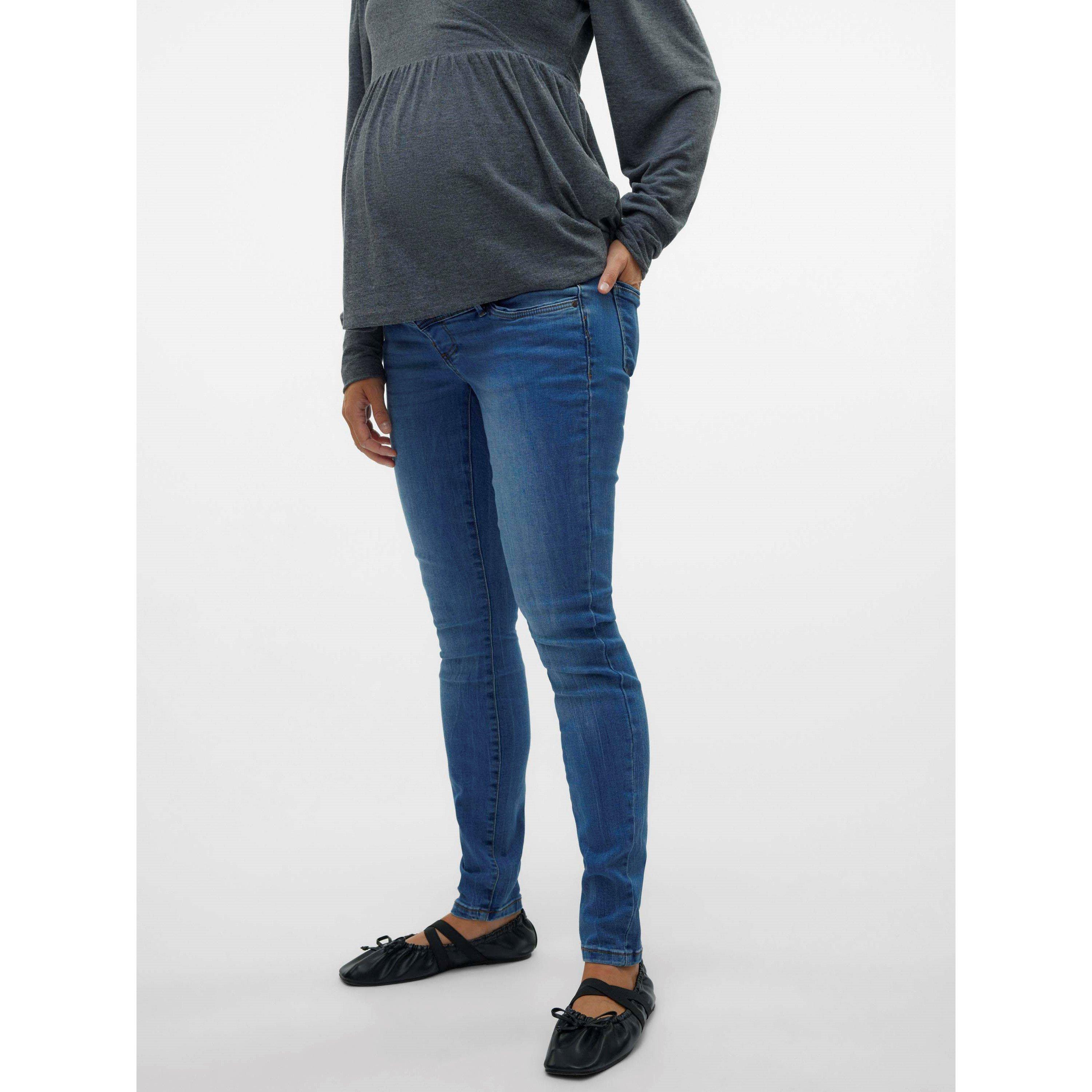 Md Blau Denim - Mamalicious - Mama Mila Slim Jeans Ld62 - 3