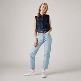 Levis 501 Cropped Jeans