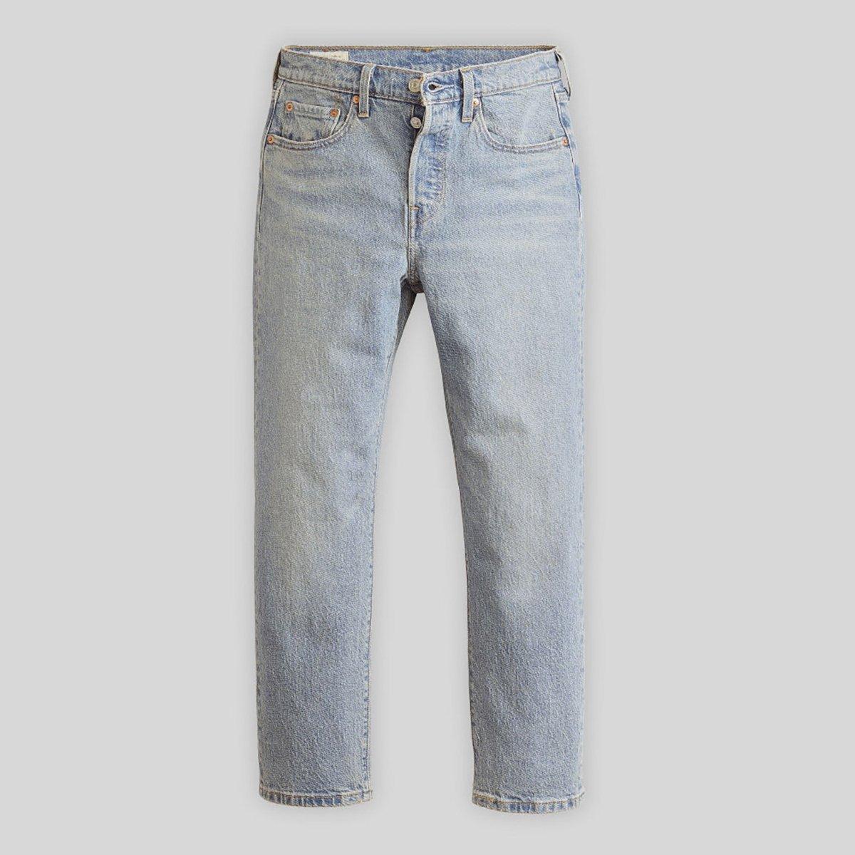 Levis Women's 501 Cropped Jeans - No Rush - 32 L30
