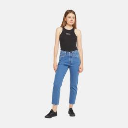 Levis 501 Cropped Jeans