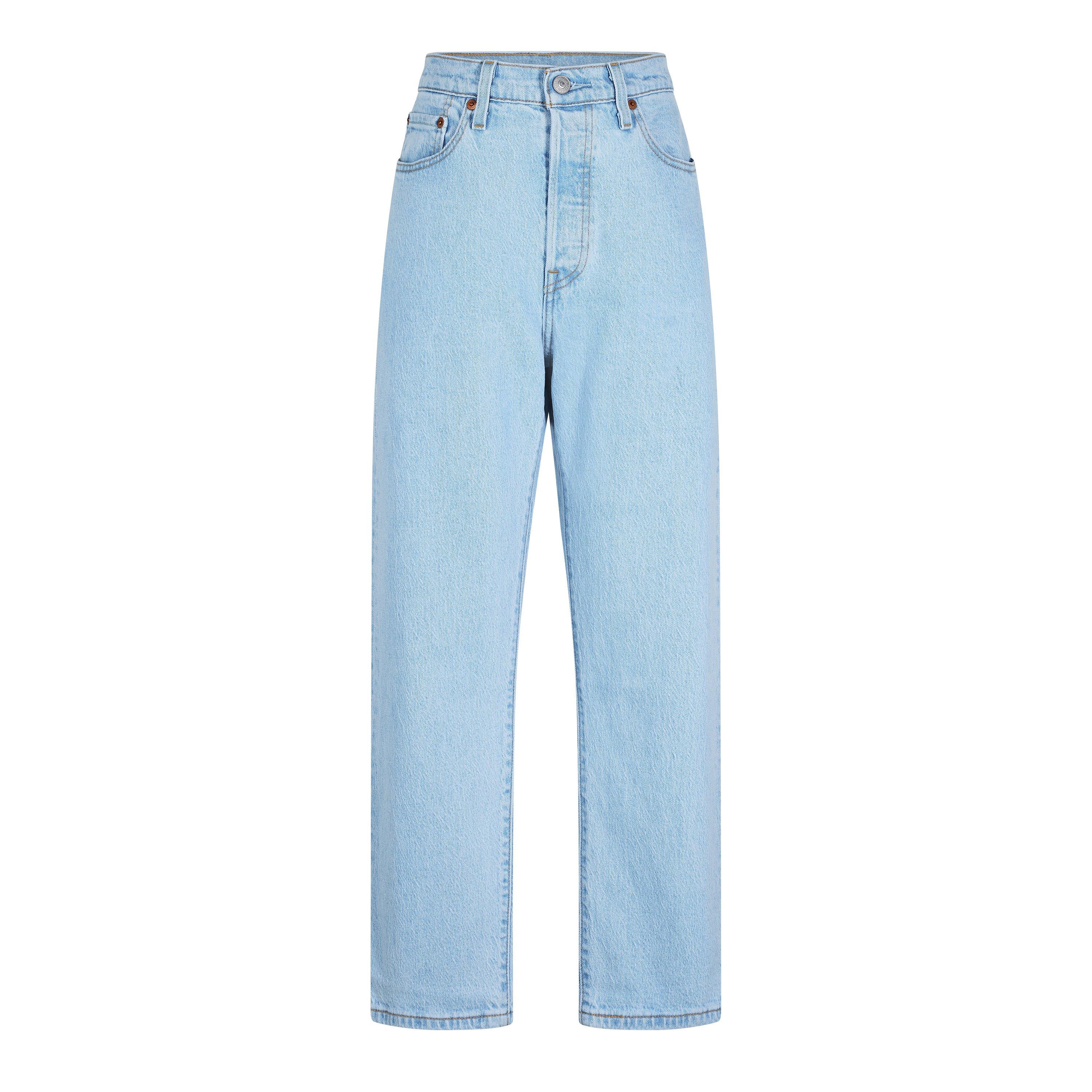 Levis Women's 501 Cropped Jeans - Samba T3 Blues - 30 L28