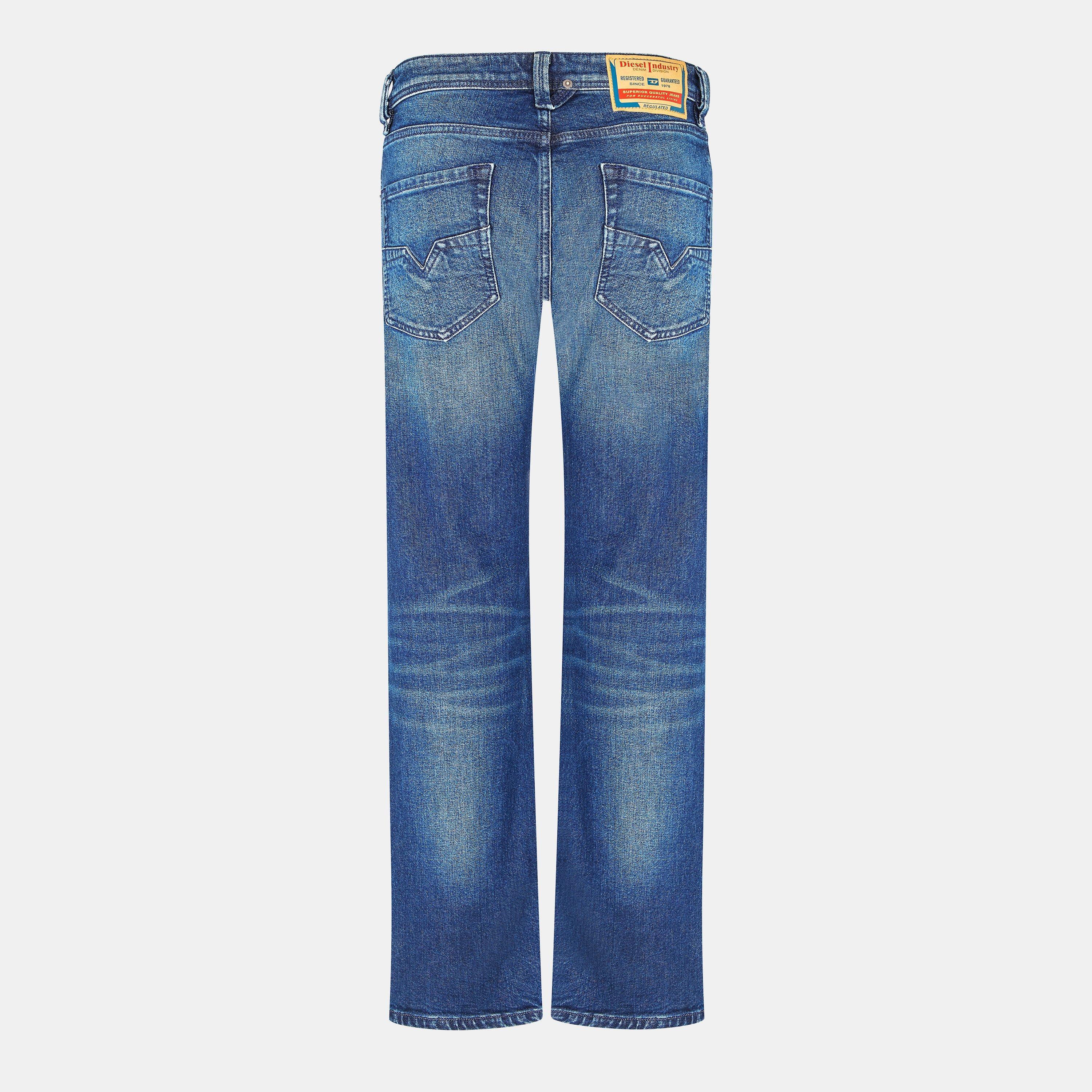 01 Mid Blue - Diesel - Men's Larkee Straight Leg Jeans - 2