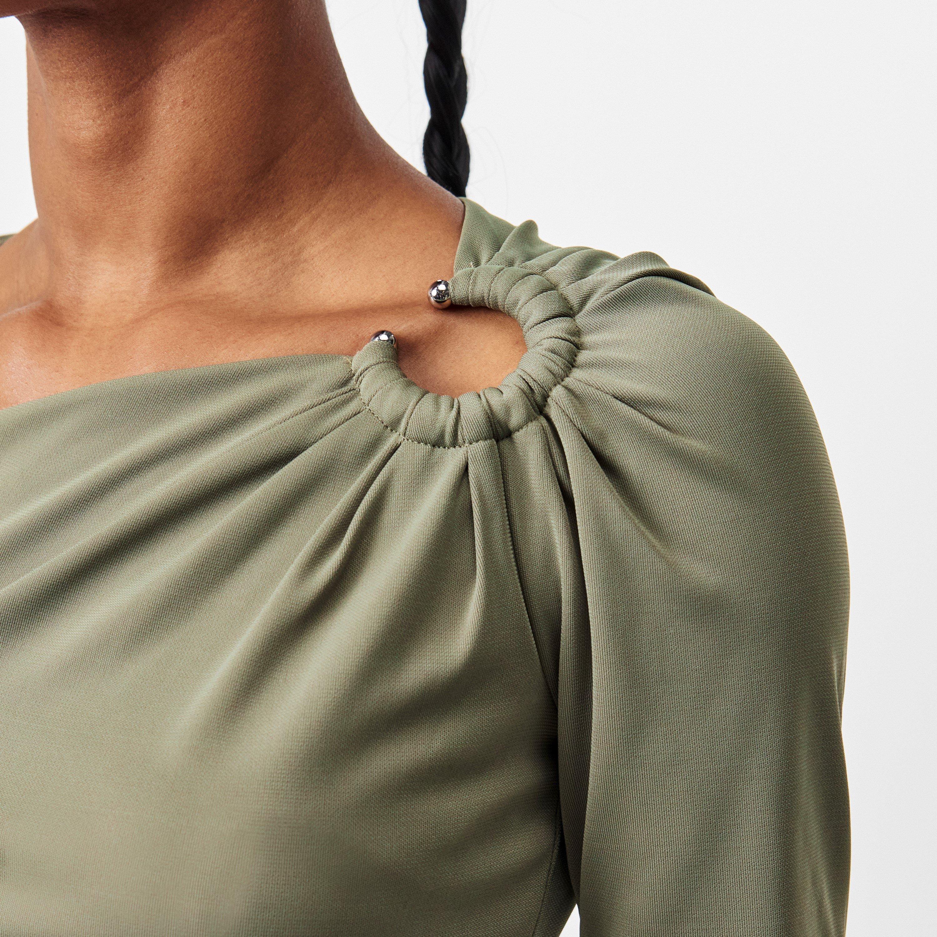 Sage Green - Lauren by Ralph Lauren - Women's Ataine Long-Sleeve T-Shirt - 5