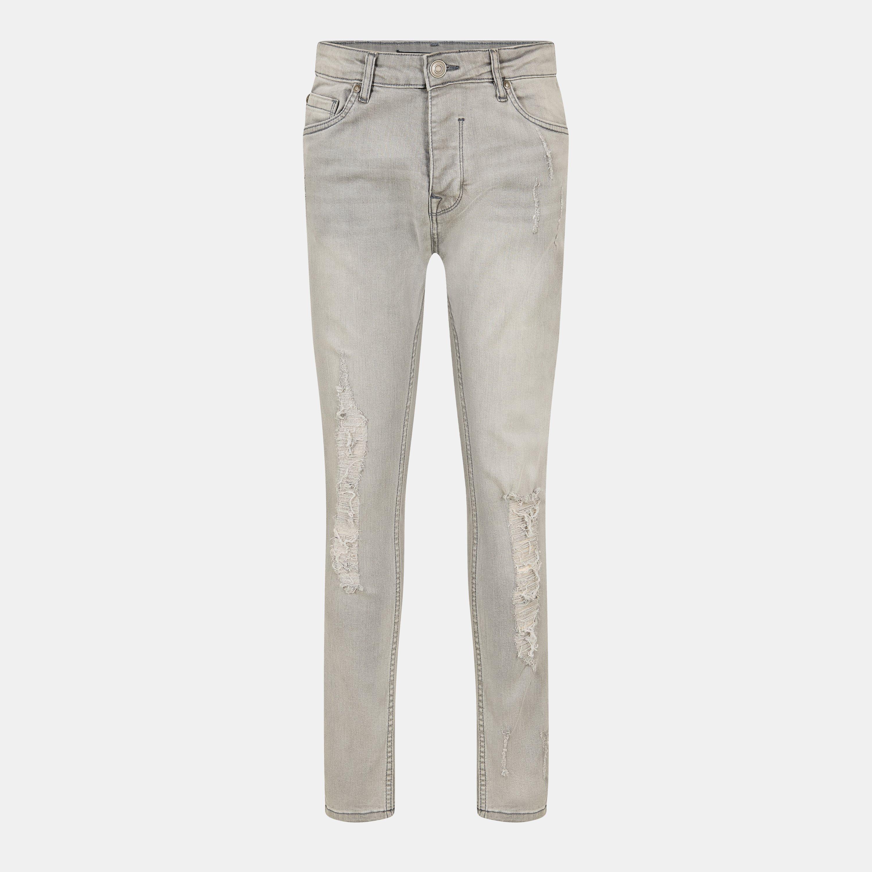 Long Length - Brave Soul - Skinny Fit Distressed Jean - 1