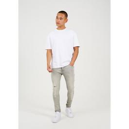 Brave Soul Skinny Fit Distressed Jean