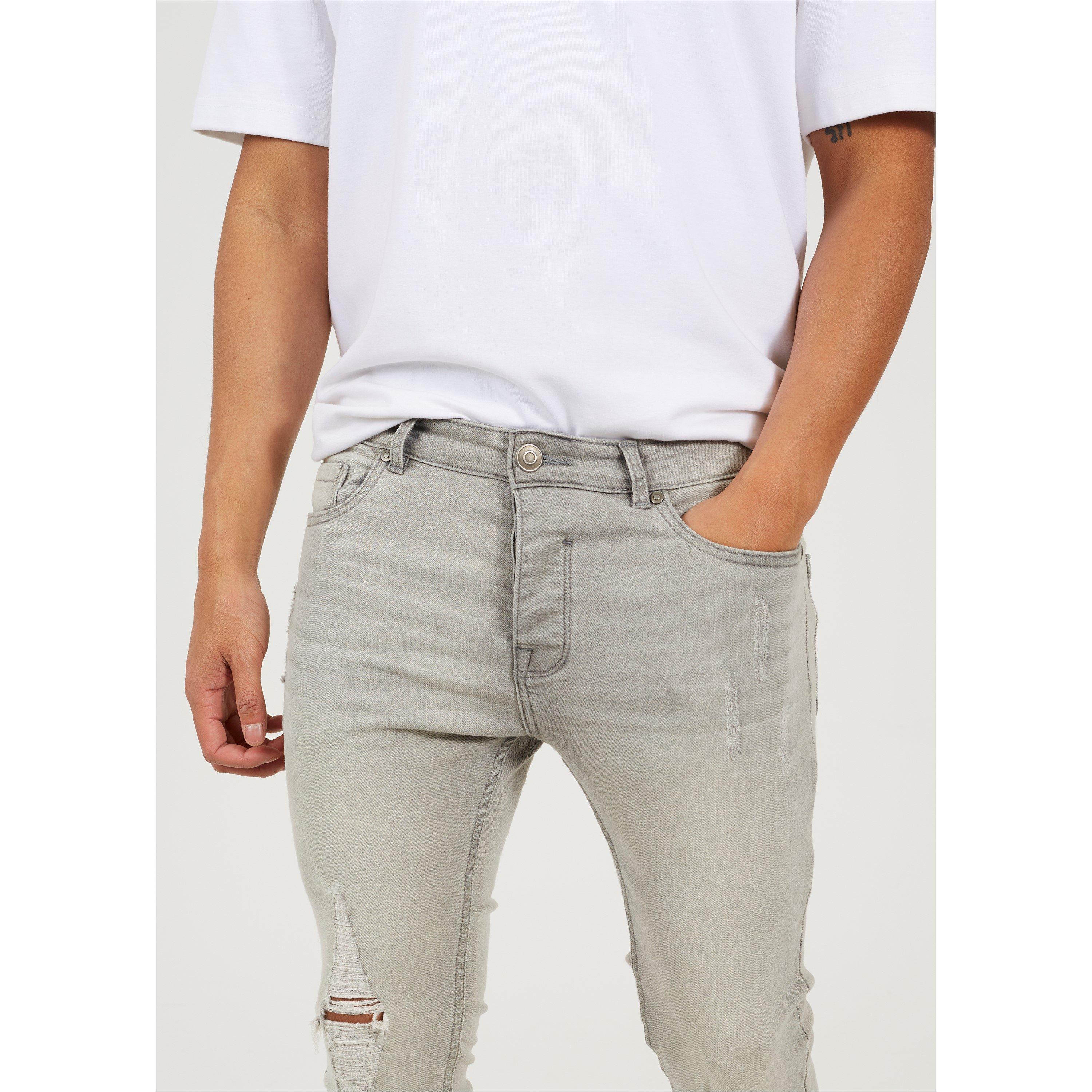 Long Length - Brave Soul - Fit Distressed Jean - 4