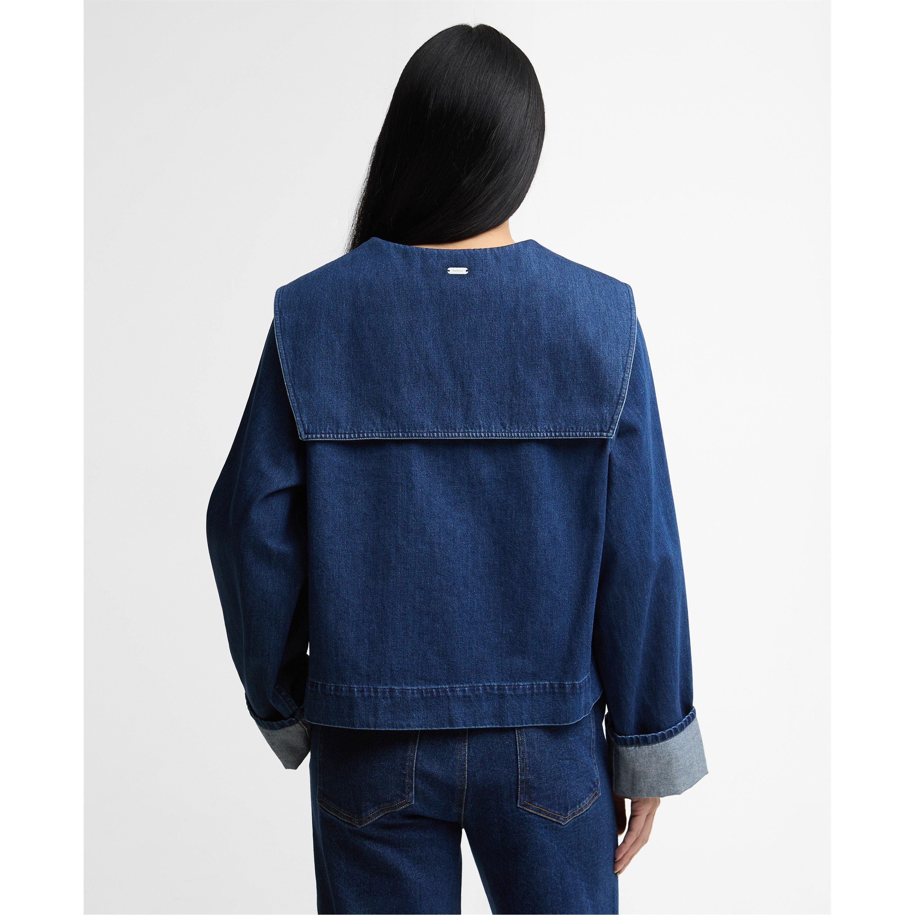 Mid Indigo - Barbour - Women's Long Sleeve Denim Shirt - 3