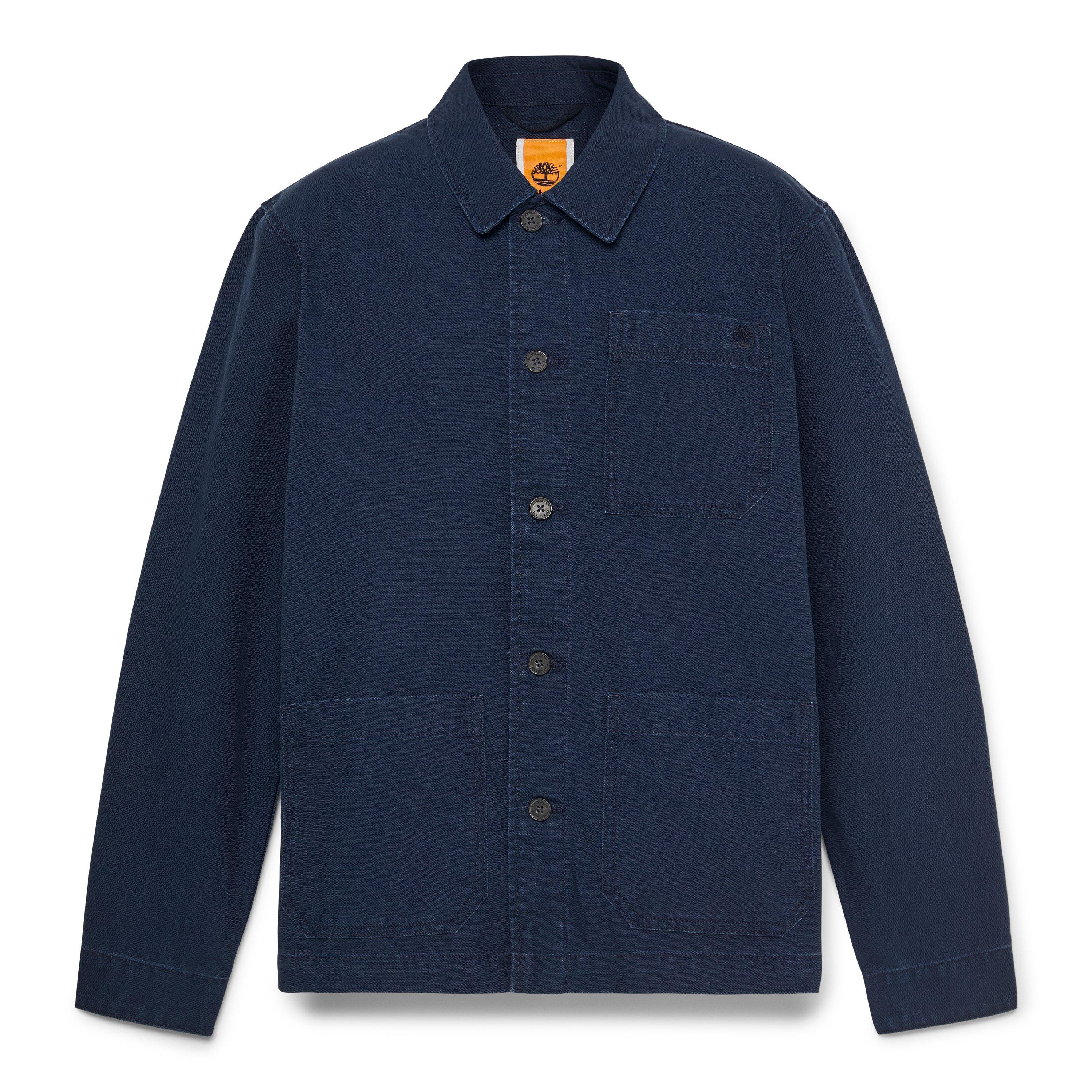 Dark Sapphire - Timberland - Men's Kempshire Canvas Field Jacket - 1