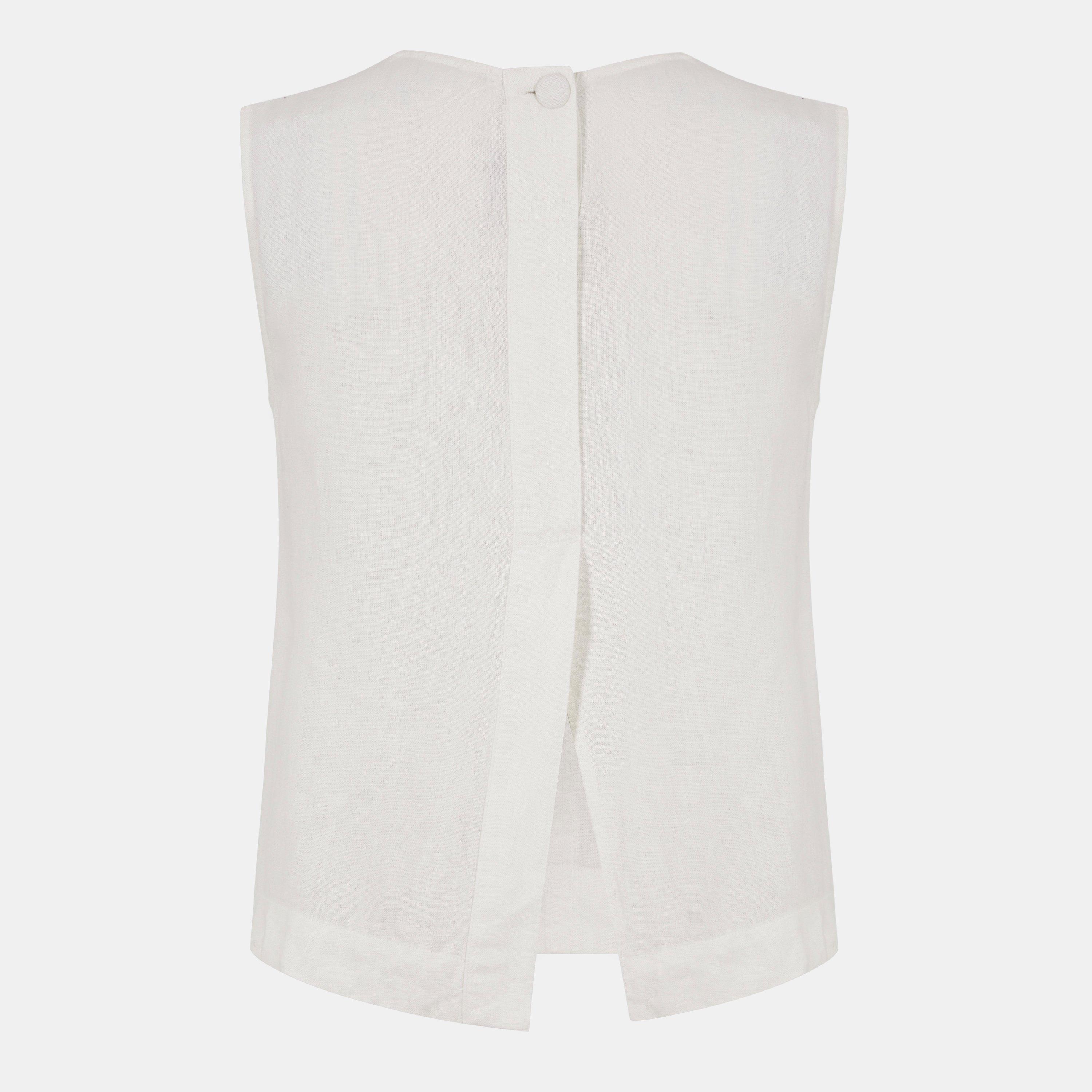 Cream - Nobodys Child - Women's Round Neck Crop Top - 2