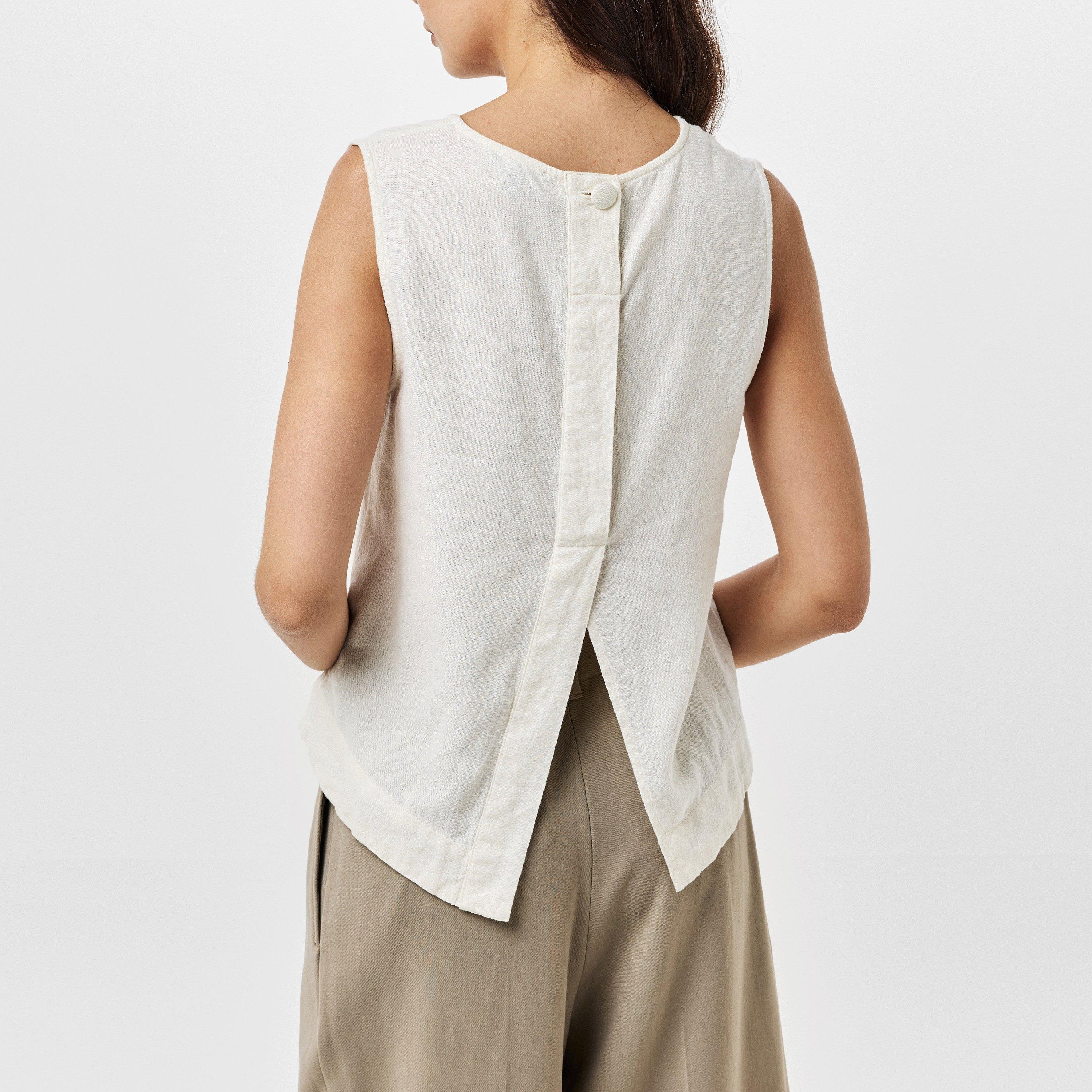 Cream - Nobodys Child - Women's Round Neck Crop Top - 4