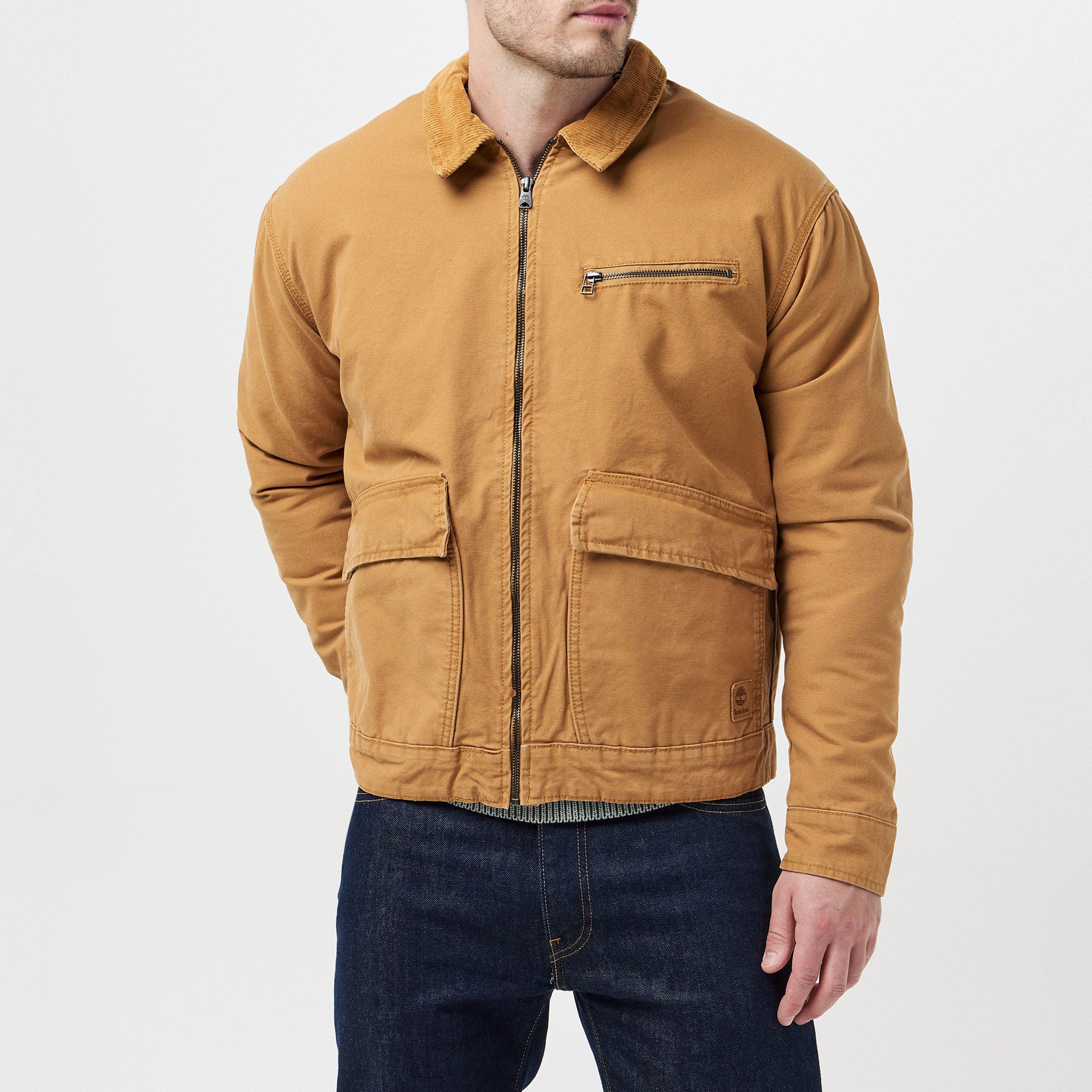 Tarwe Laars - Timberland - Men's Strafford Washed Canvas Insulated Field Jacket - 3