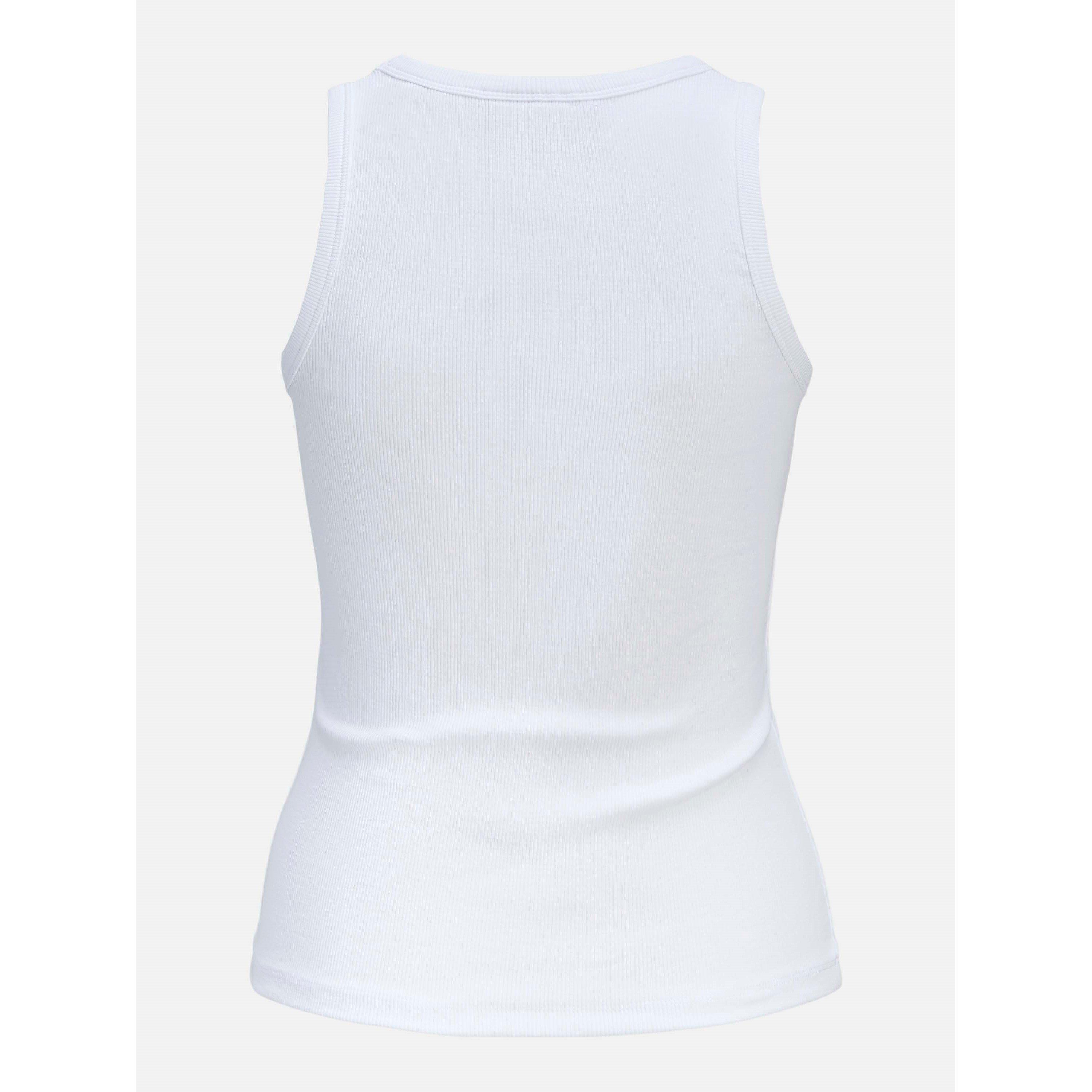 Bianco brillante - JJXX - JJXX Frida U-Neck T Ld63 - 2