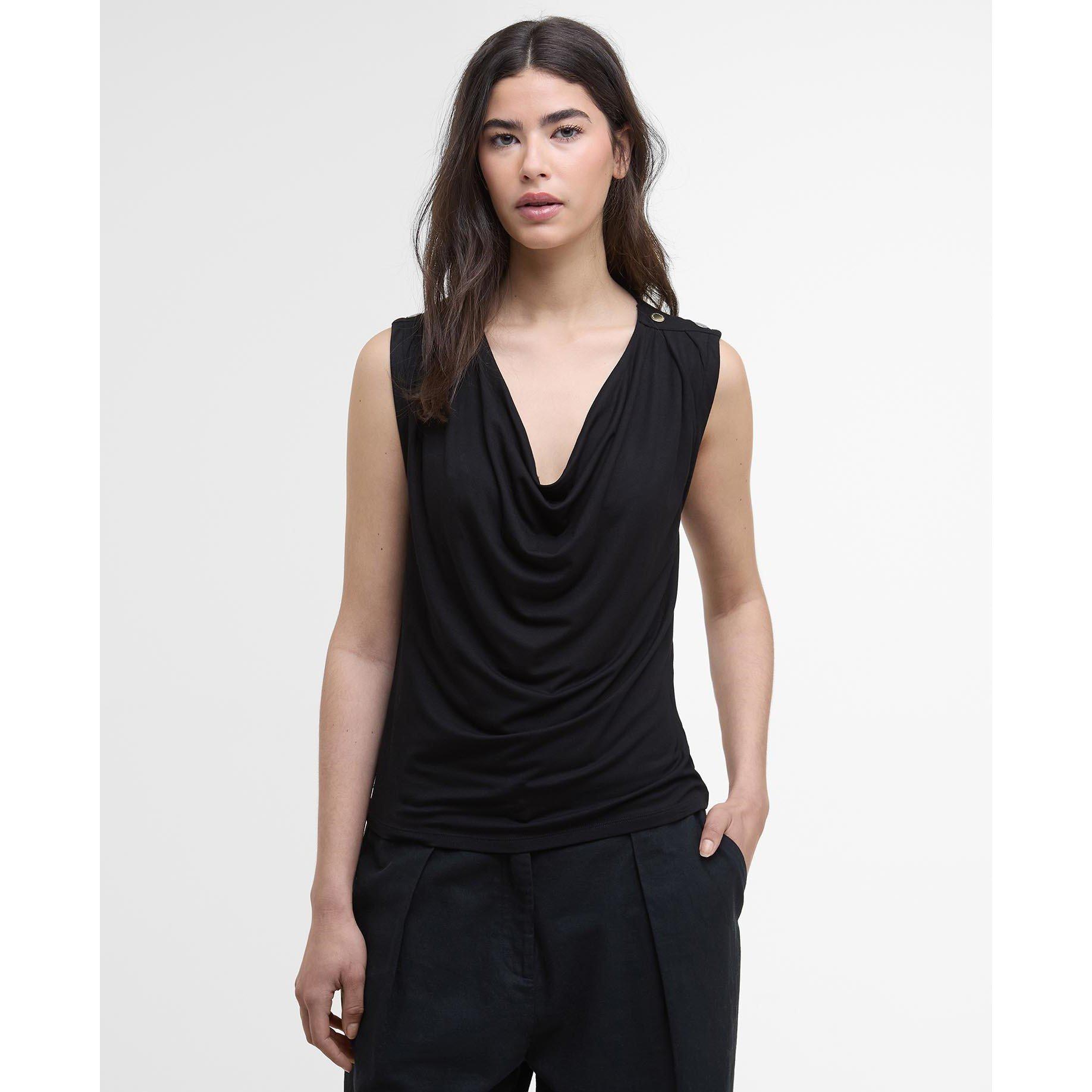 Black - Barbour International - Saskia Top - 2