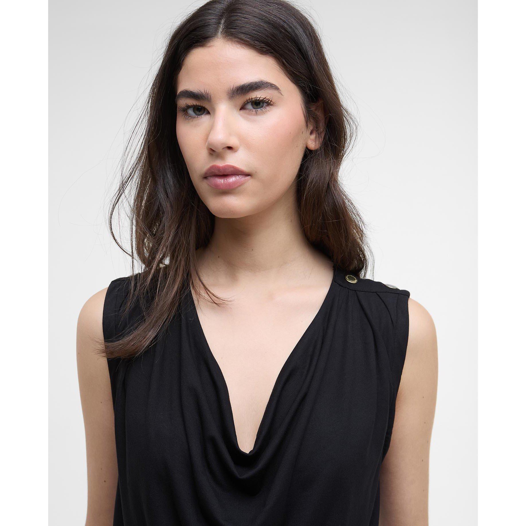 Black - Barbour International - Saskia Top - 4