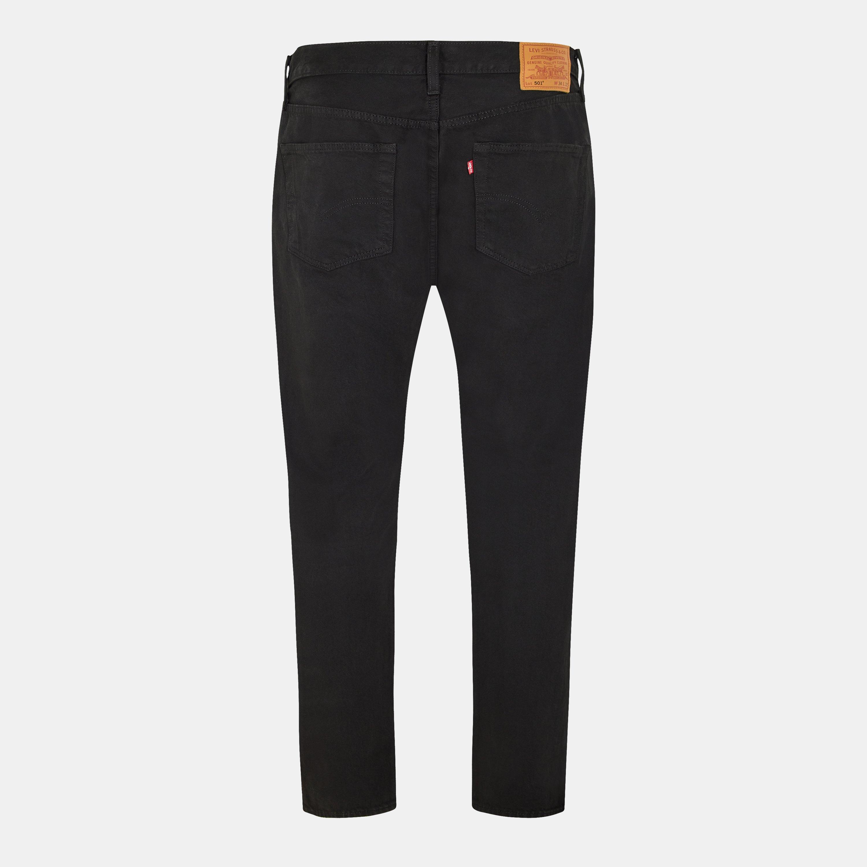 Black - Levis - 501® Original Straight Jeans - 2