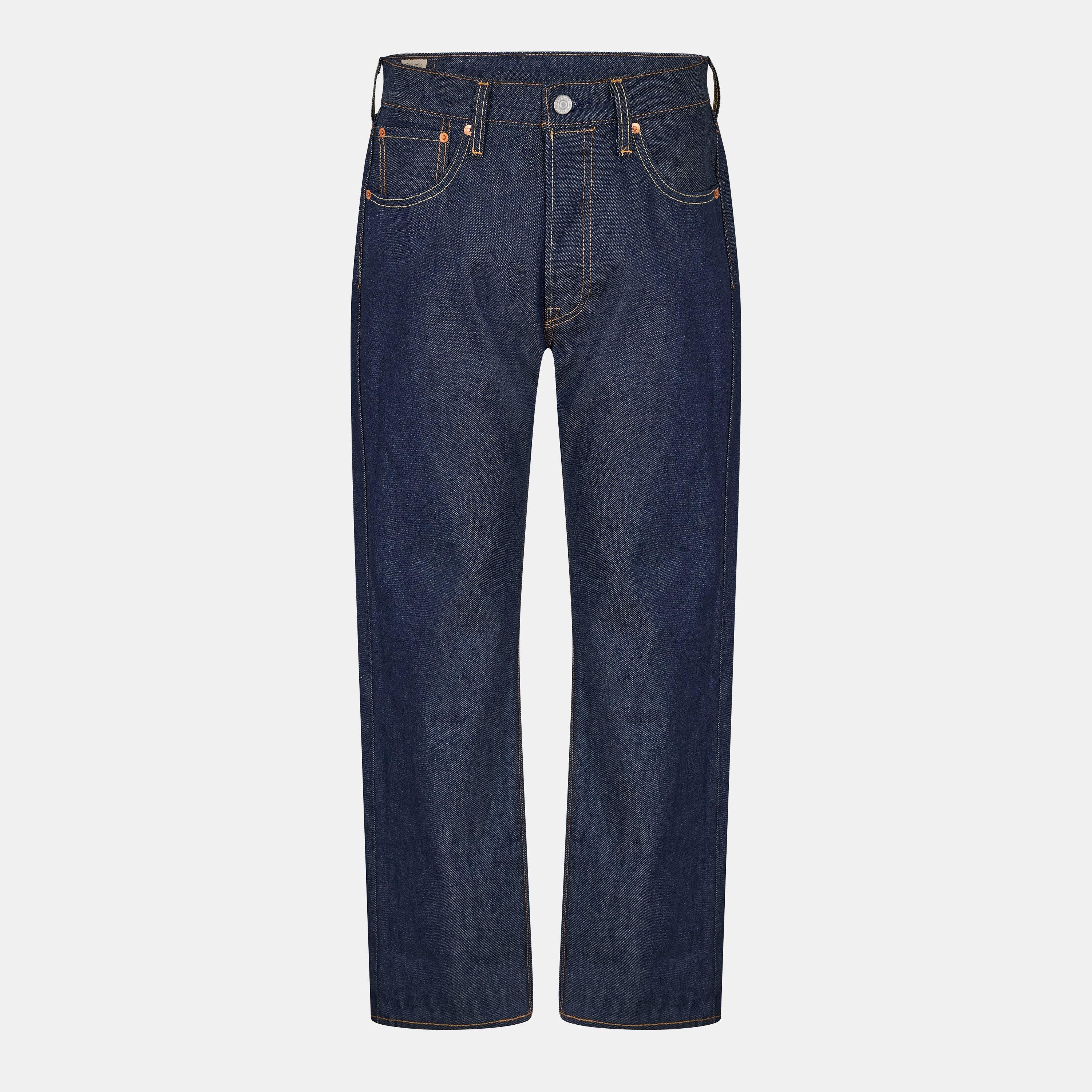 Levis Men's 501® Original Straight Jeans - Hudson Selvedge - 36W R