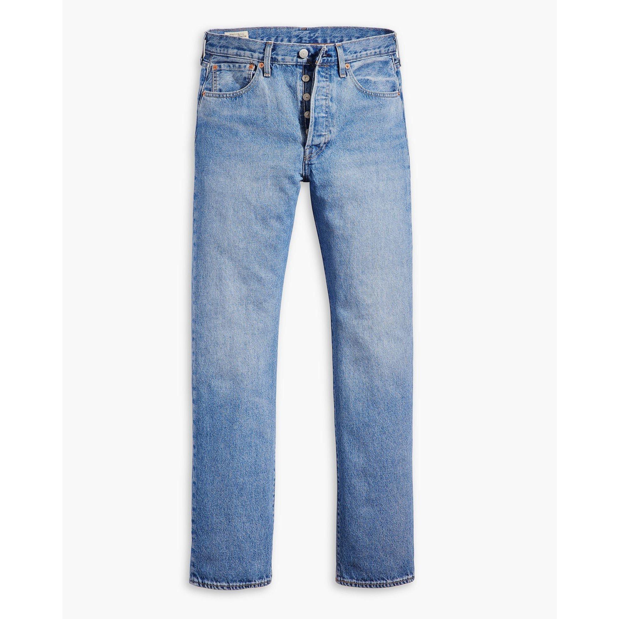 Levi's Heren 501 Straight jeans Lichtroze Levi's Heren 501 Straight jeans Lichtroze