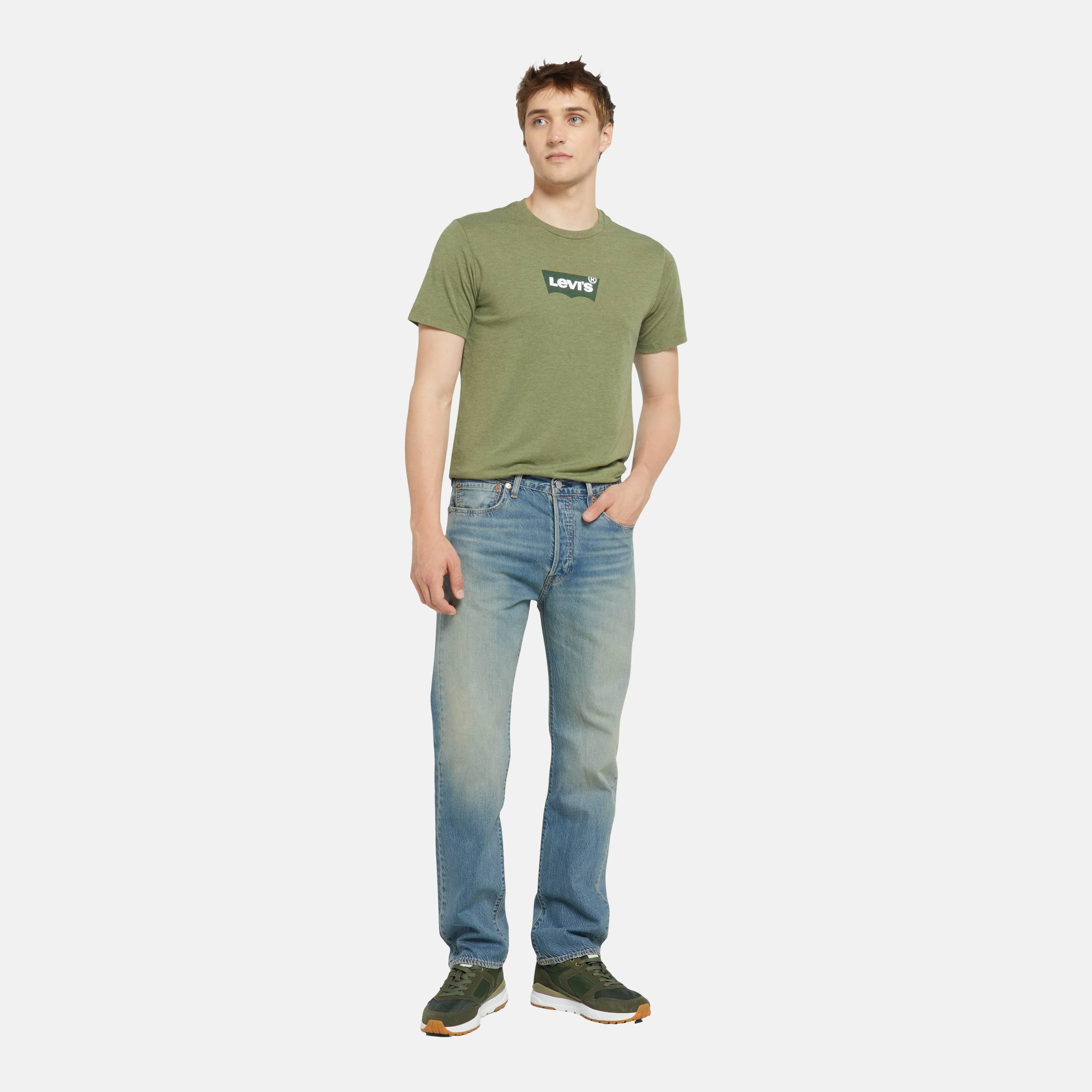 Levis Men's 501® Original Straight Jeans - Lean Machine - 34W R