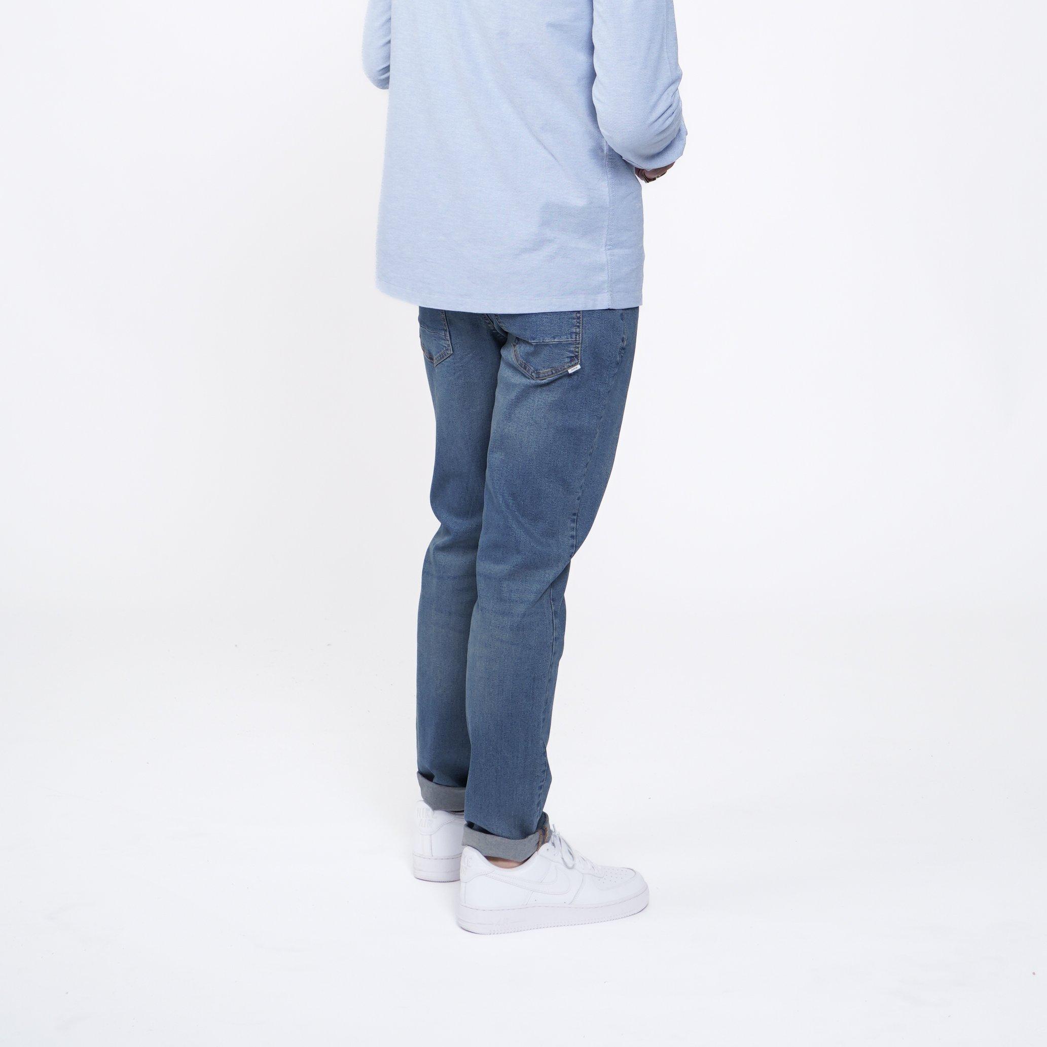 Regelmäßige Mittelwäsche - Firetrap - Firetrap Rom Straight Leg Jeans Mens - 2