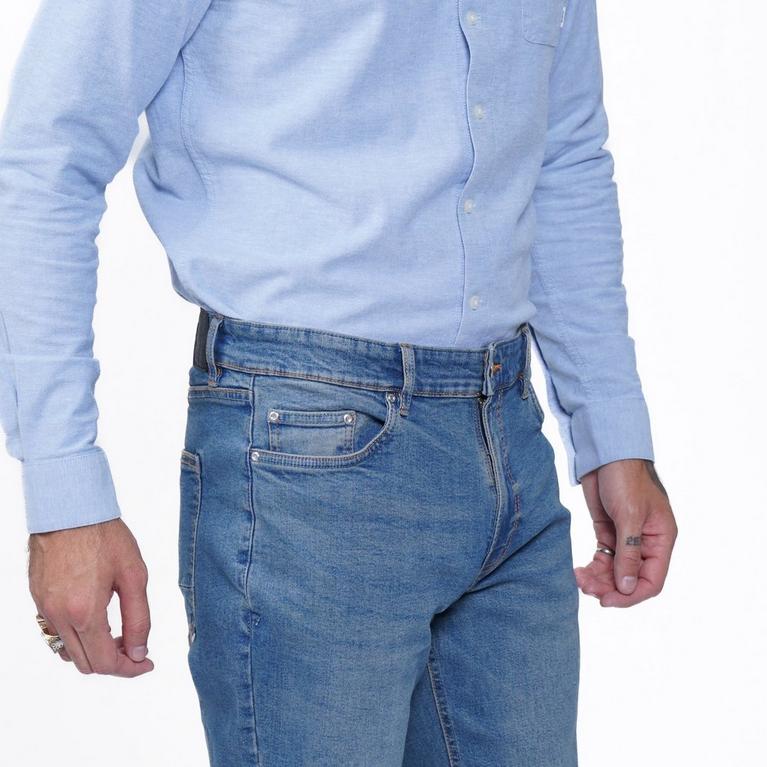 Regelmäßige Mittelwäsche - Firetrap - Rom Straight Leg Jeans Mens - 3