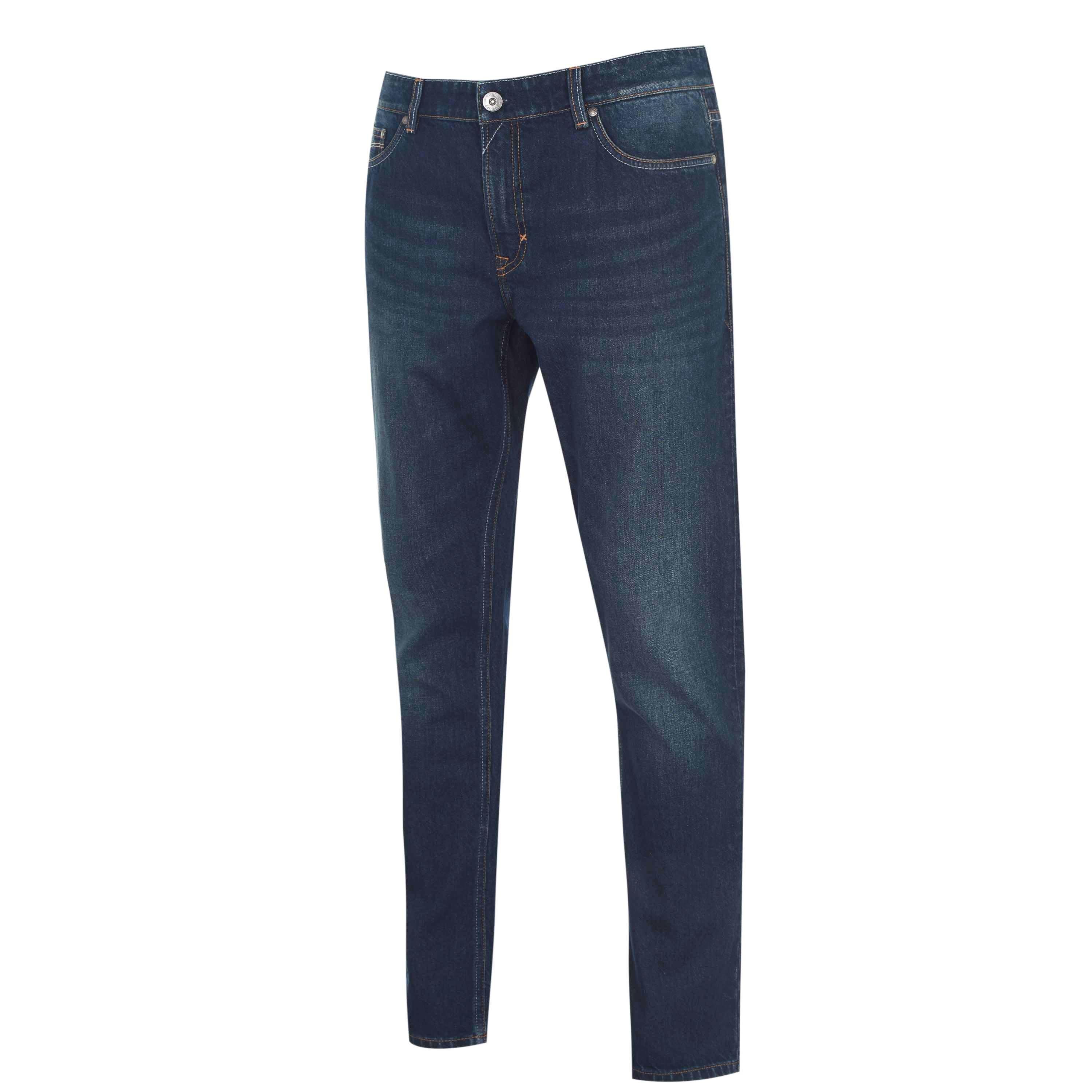 Firetrap Men's Rom Straight Leg Jeans - Reg Dark Wash - 34W R