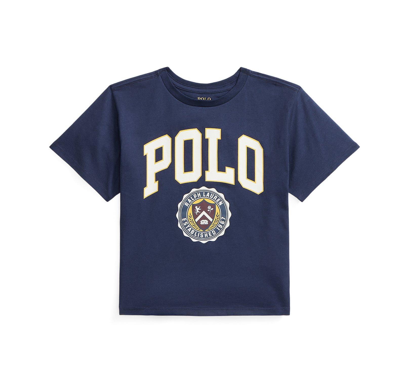 French Navy - Polo Ralph Lauren - Oversized Crop T-Shirt Junior - 1