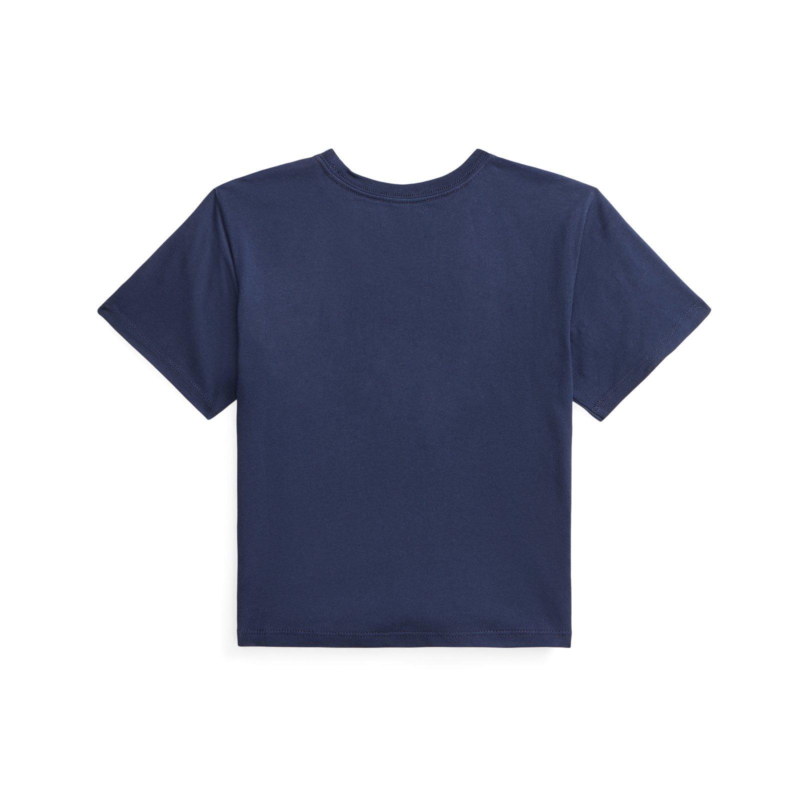 French Navy - Polo Ralph Lauren - Oversized Crop T-Shirt Junior - 2