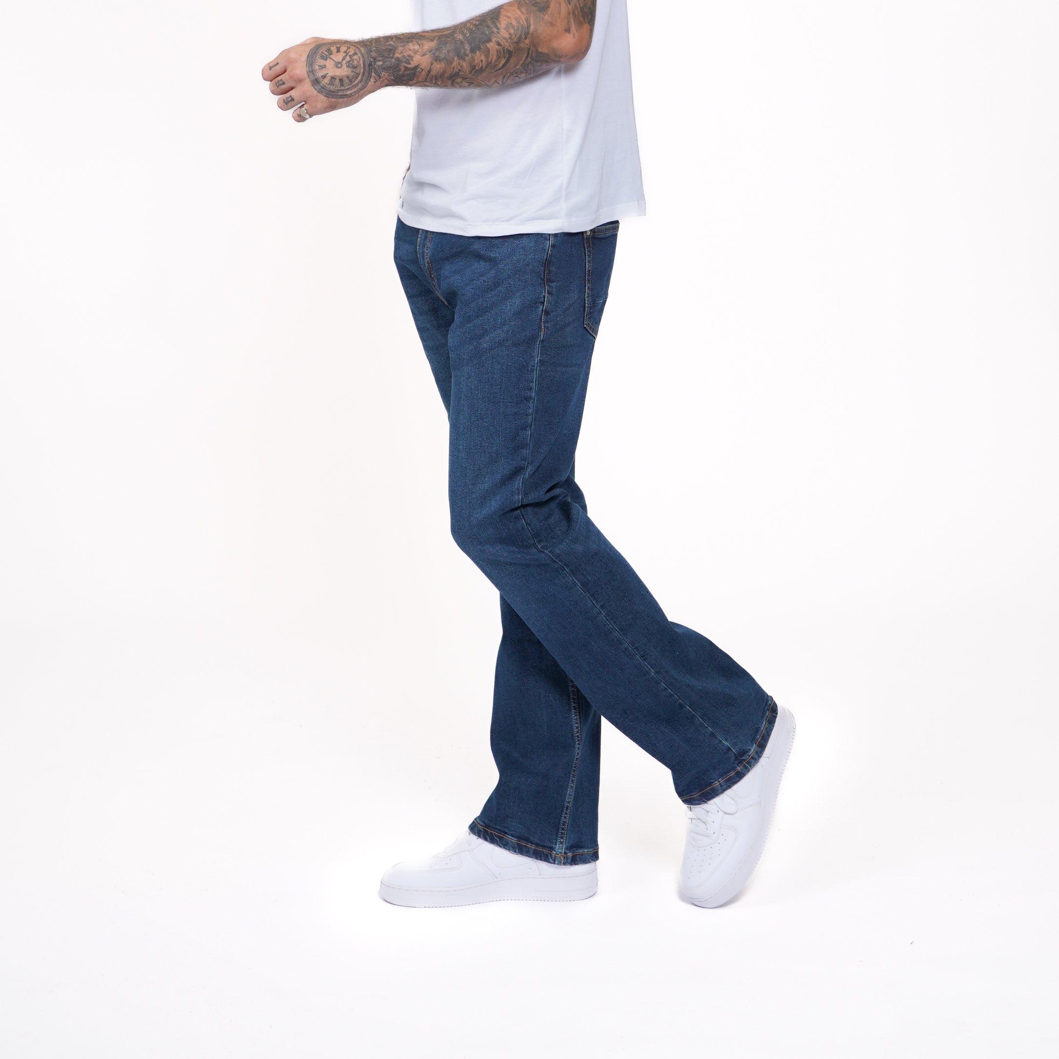 Boot Dark Wash - Firetrap - Firetrap Tokyo Bootcut Jeans Mens - 4